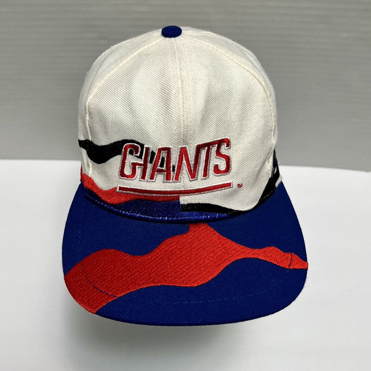 Vintage VTG 90s GIANTS NFL Apex One Pro Line 5 Tone Multi Wave | Grailed