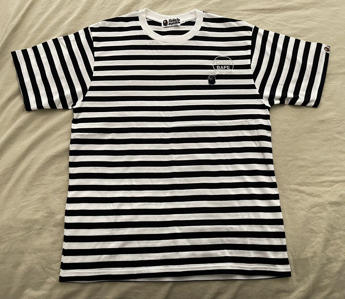 Bape x DSM Hoop Shirt Black Bathing Ape Dover Street Market