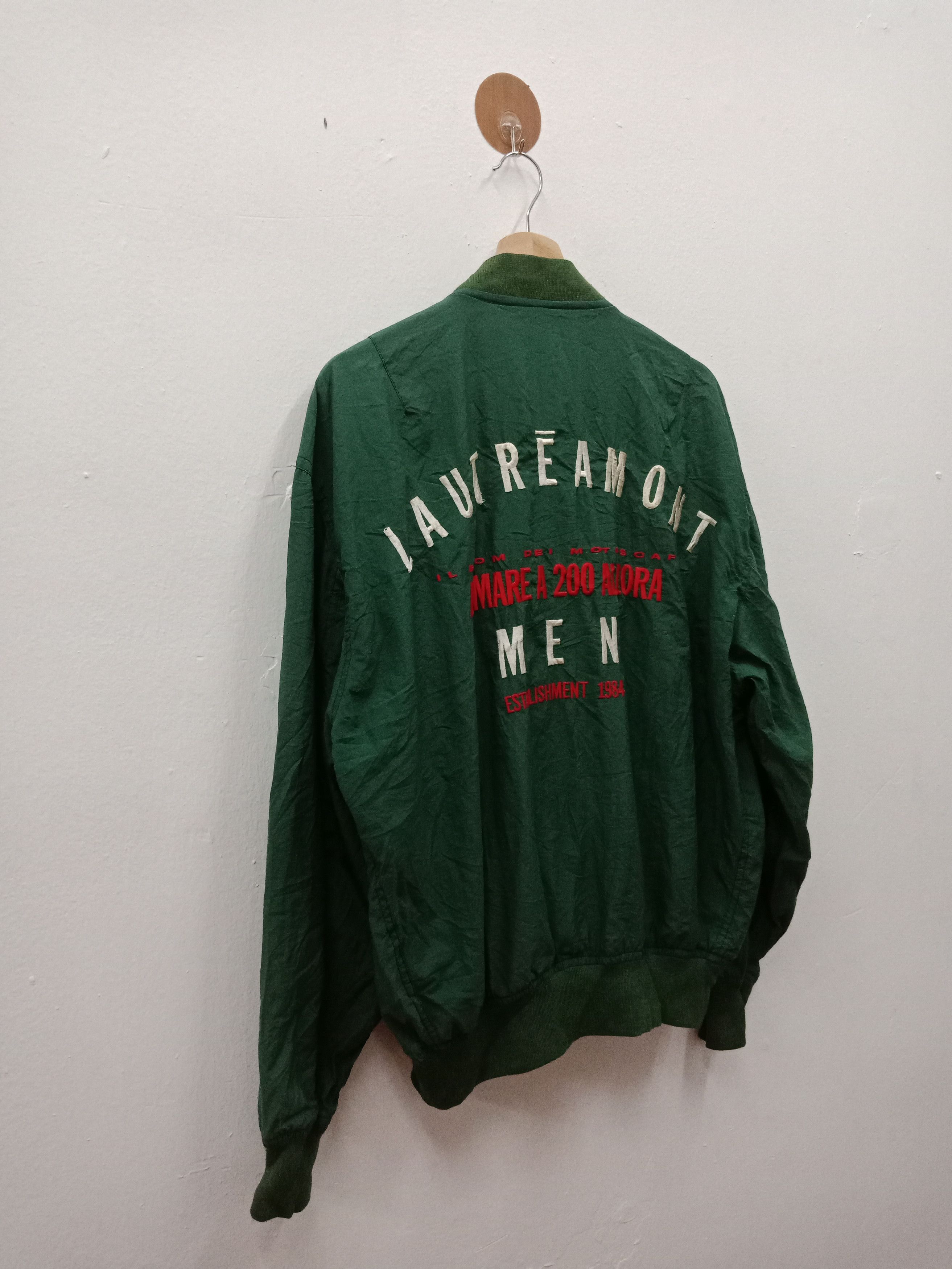 Japanese Brand Lautreamont Men Embroid Spell Out Size US L / EU 52-54 / 3 - 5 Thumbnail