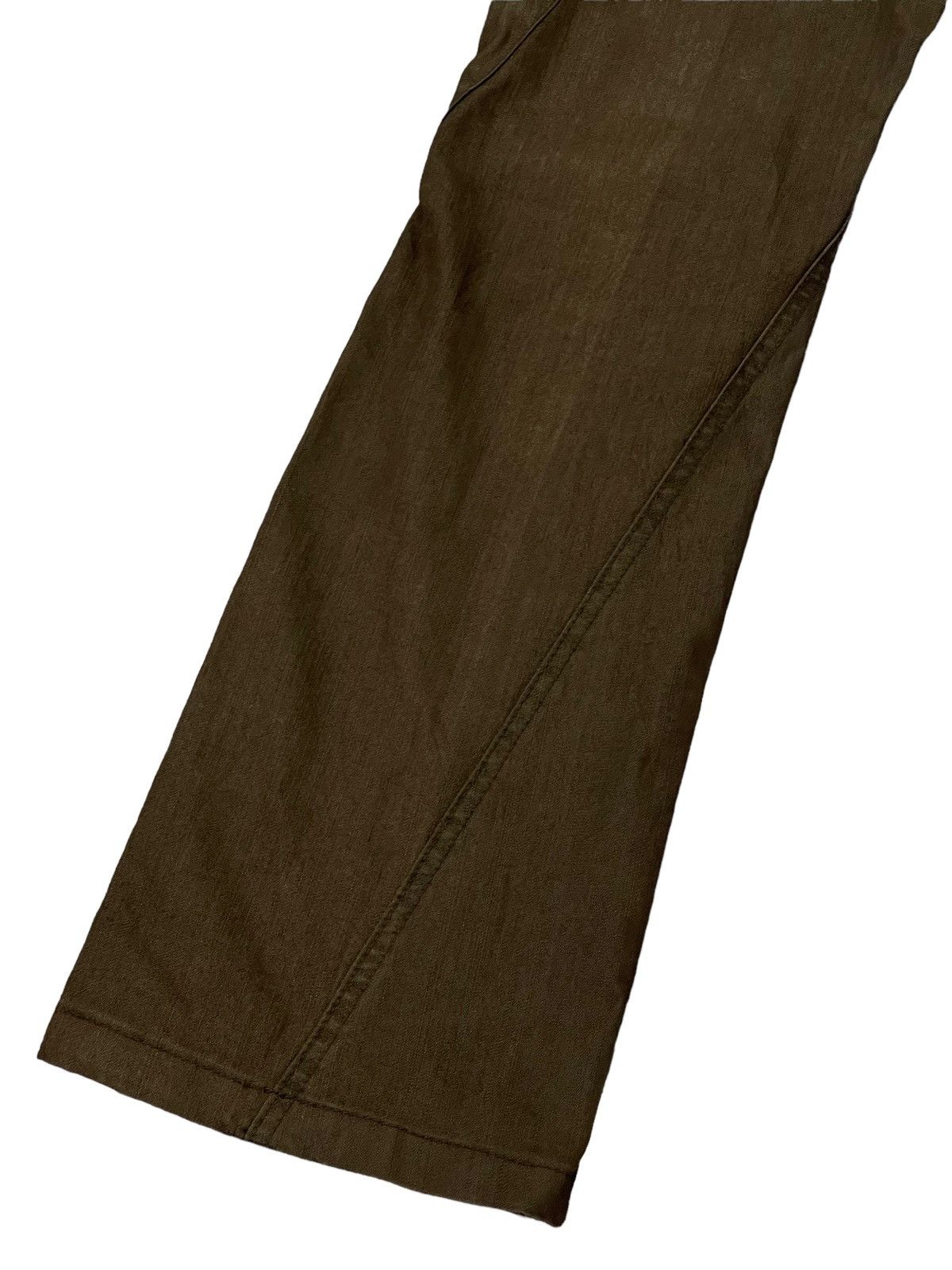 Japanese Brand Flare Jeans Male.Co Pinstriped Boot Cut 4🟦0 Size US 29 - 5 Thumbnail
