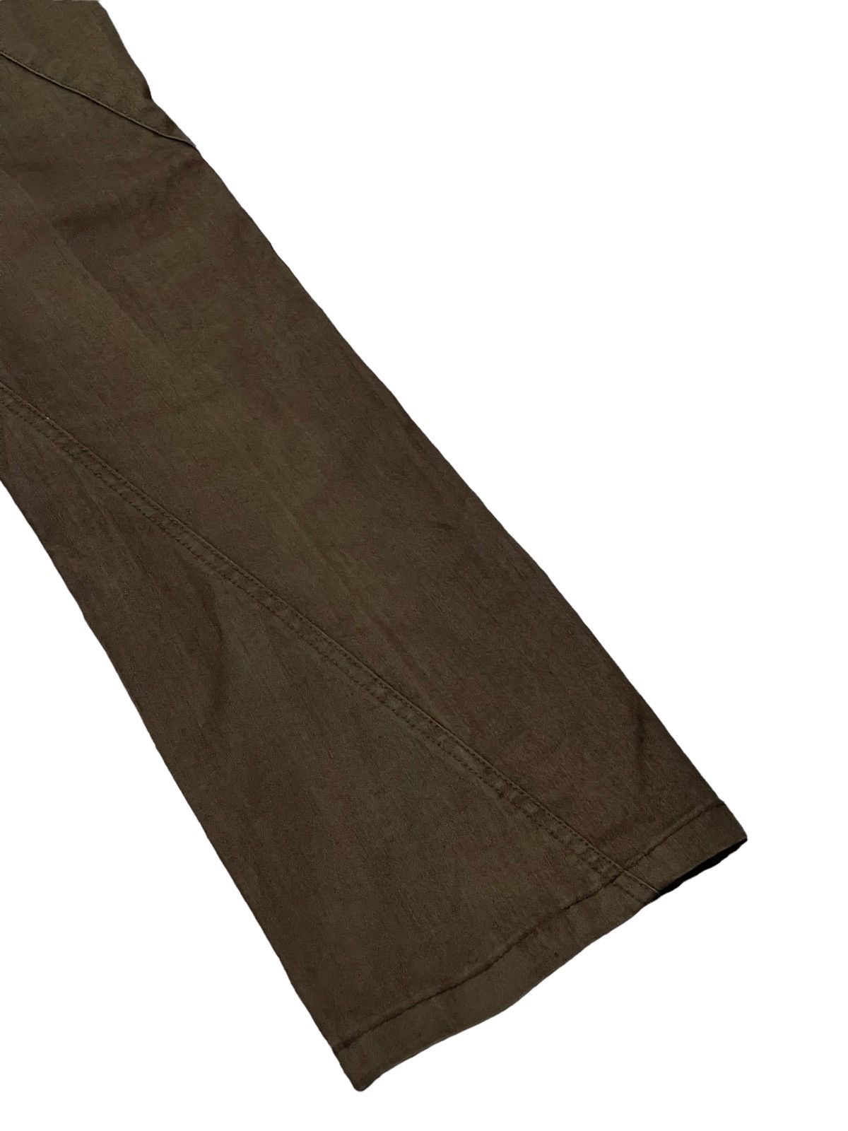 Japanese Brand Flare Jeans Male.Co Pinstriped Boot Cut 4🟦0 Size US 29 - 4 Thumbnail