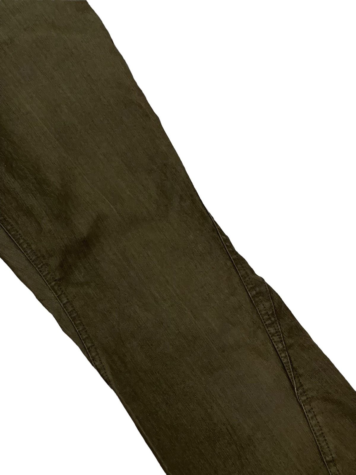 Japanese Brand Flare Jeans Male.Co Pinstriped Boot Cut 4🟦0 Size US 29 - 15 Thumbnail