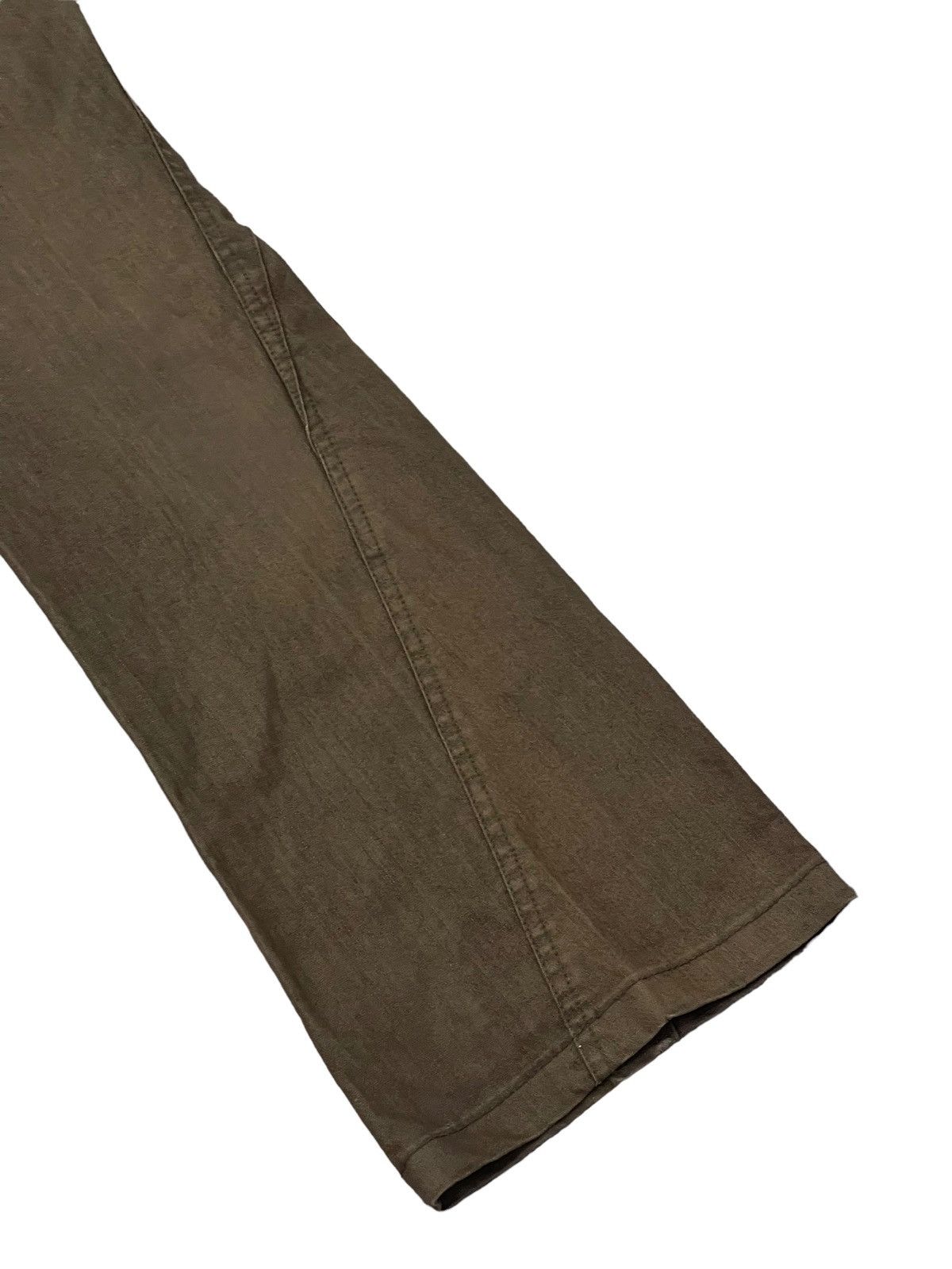 Japanese Brand Flare Jeans Male.Co Pinstriped Boot Cut 4🟦0 Size US 29 - 12 Thumbnail