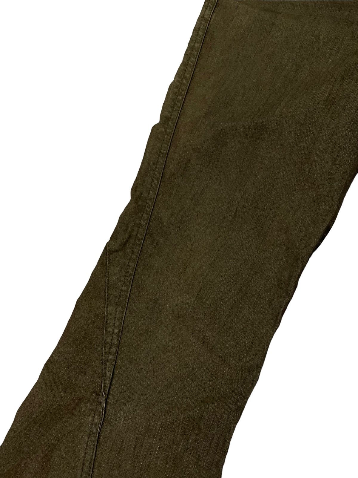 Japanese Brand Flare Jeans Male.Co Pinstriped Boot Cut 4🟦0 Size US 29 - 14 Thumbnail