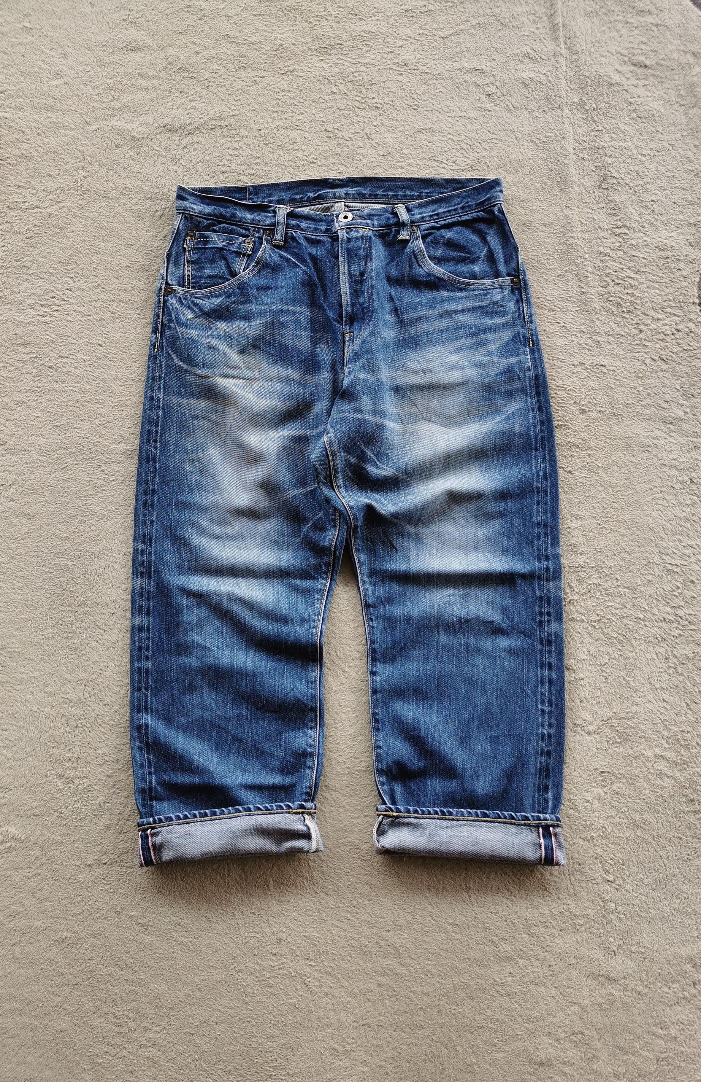 Japanese Fashion Long Thin Stretch Jeans Pants SD00980