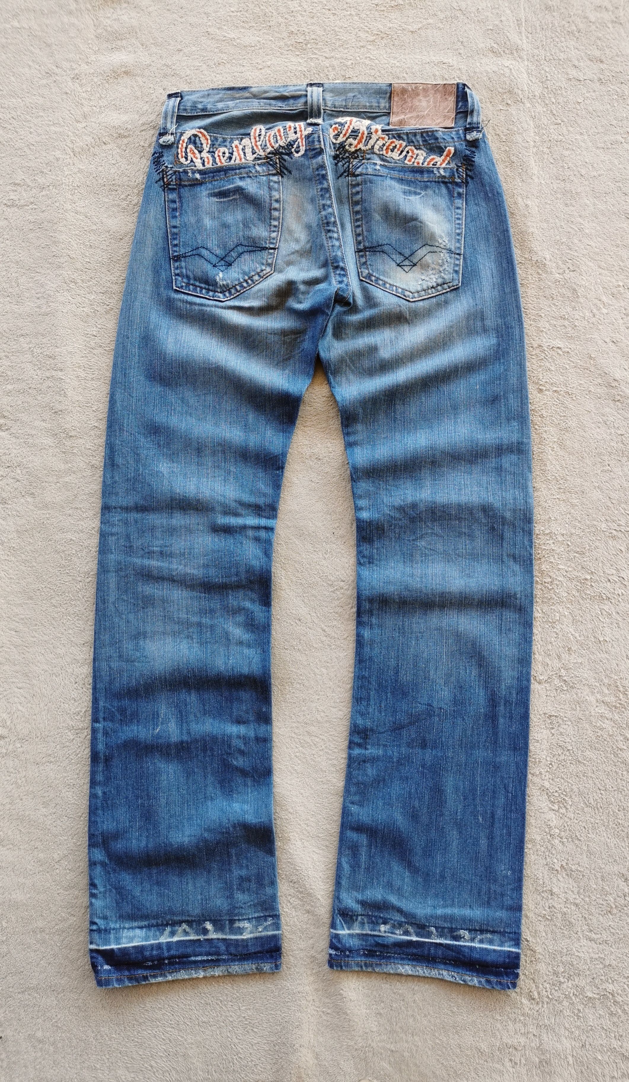 Christian Audigier Replay Brand Washed Denim Size US 32 / EU 48 - 2 Thumbnail