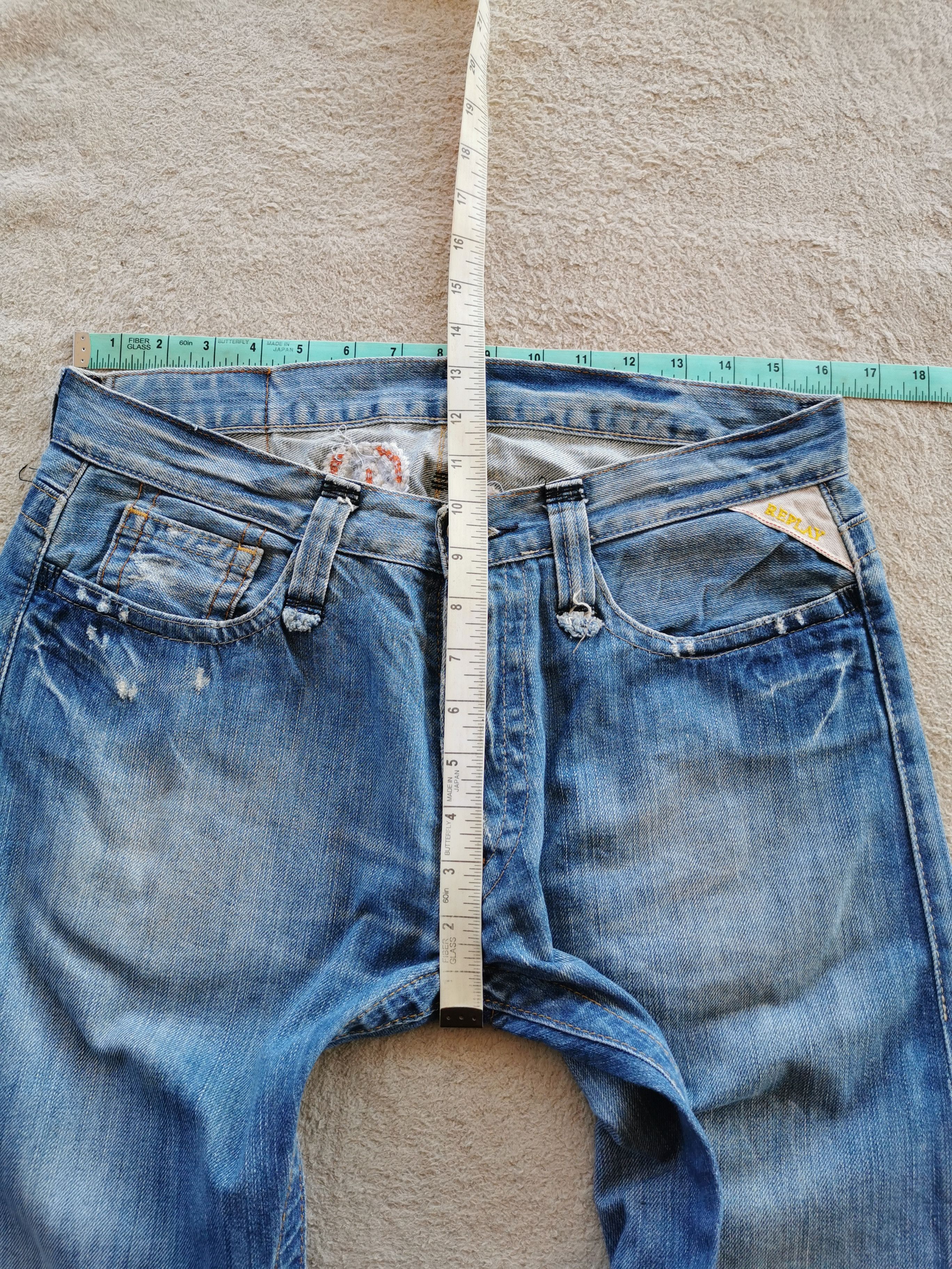 Christian Audigier Replay Brand Washed Denim Size US 32 / EU 48 - 10 Thumbnail