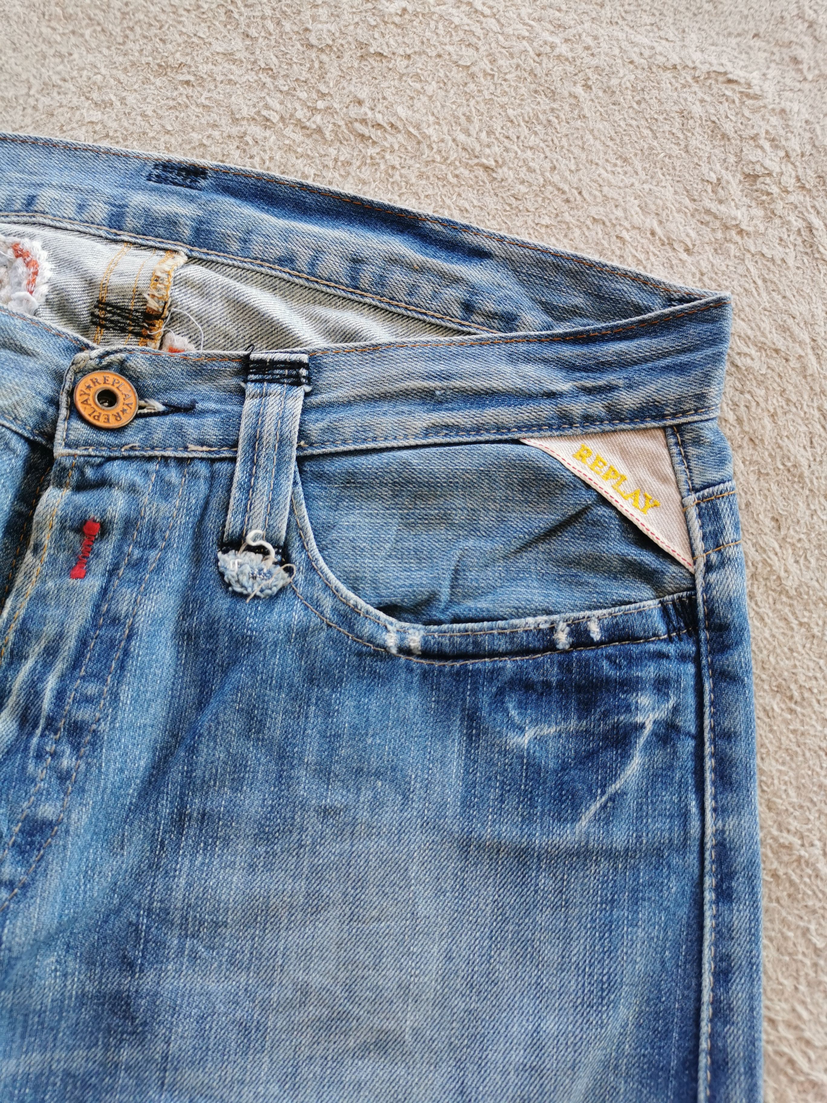 Christian Audigier Replay Brand Washed Denim Size US 32 / EU 48 - 8 Thumbnail
