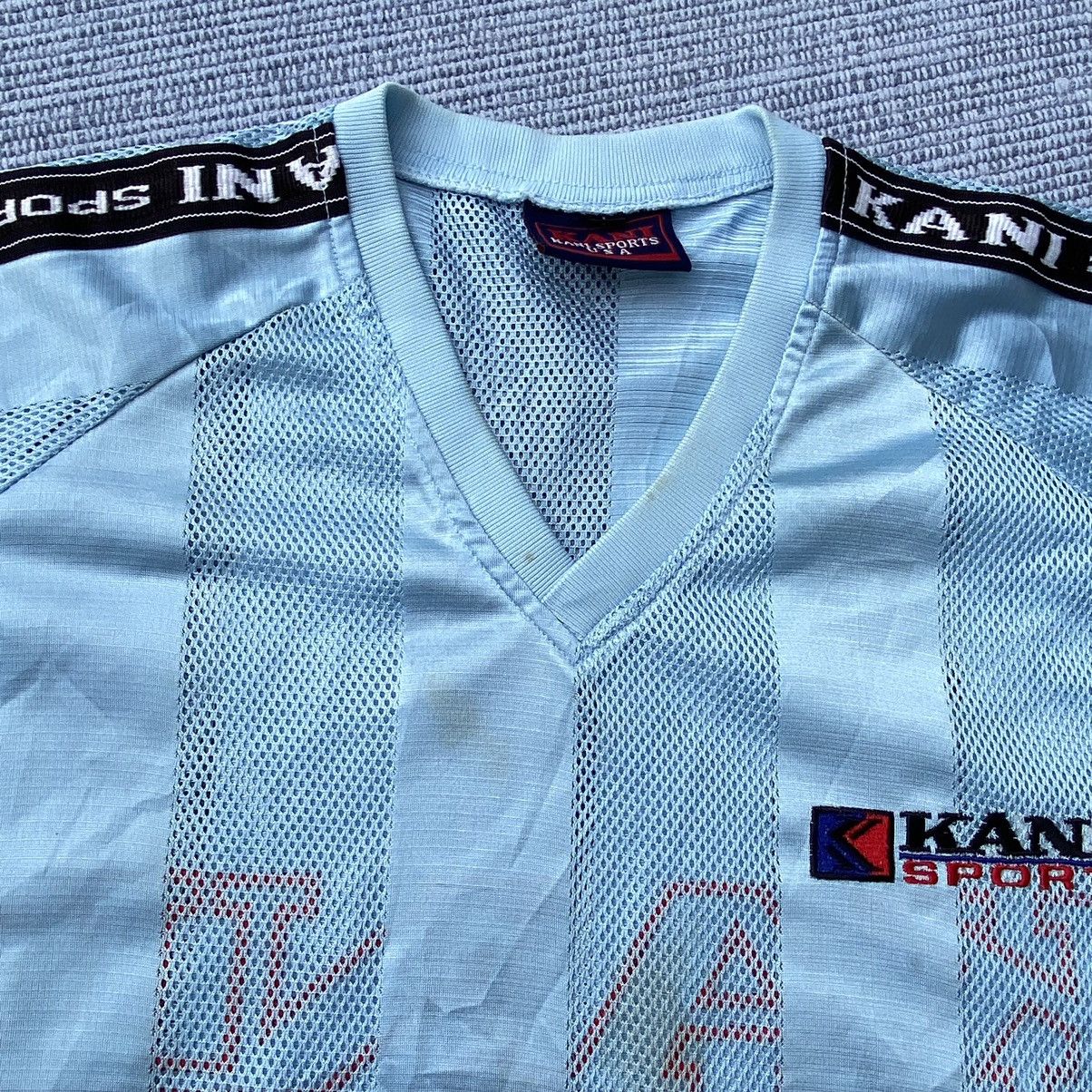 Karl Kani vintage karl kani blue jersey Size US L / EU 52-54 / 3 - 4 Thumbnail