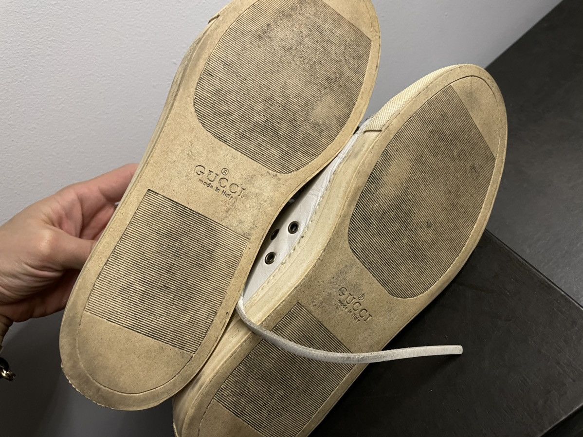 Gucci RARE Gucci Dragon Embroidered sneakers Fall/Winter 2001 Size US 6 / EU 39 - 5 Thumbnail