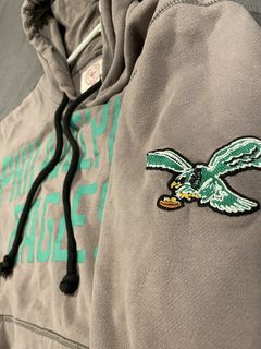 Vintage 00s Black Philadelphia Eagles Hoodie - Small Cotton– Domno Vintage