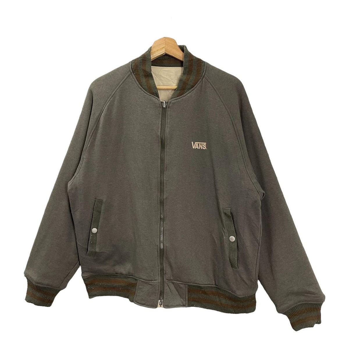 Japanese Brand × Van × Vintage Vintage Vans Reversible Jacket Size M Size US M / EU 48-50 / 2 - 8 Thumbnail