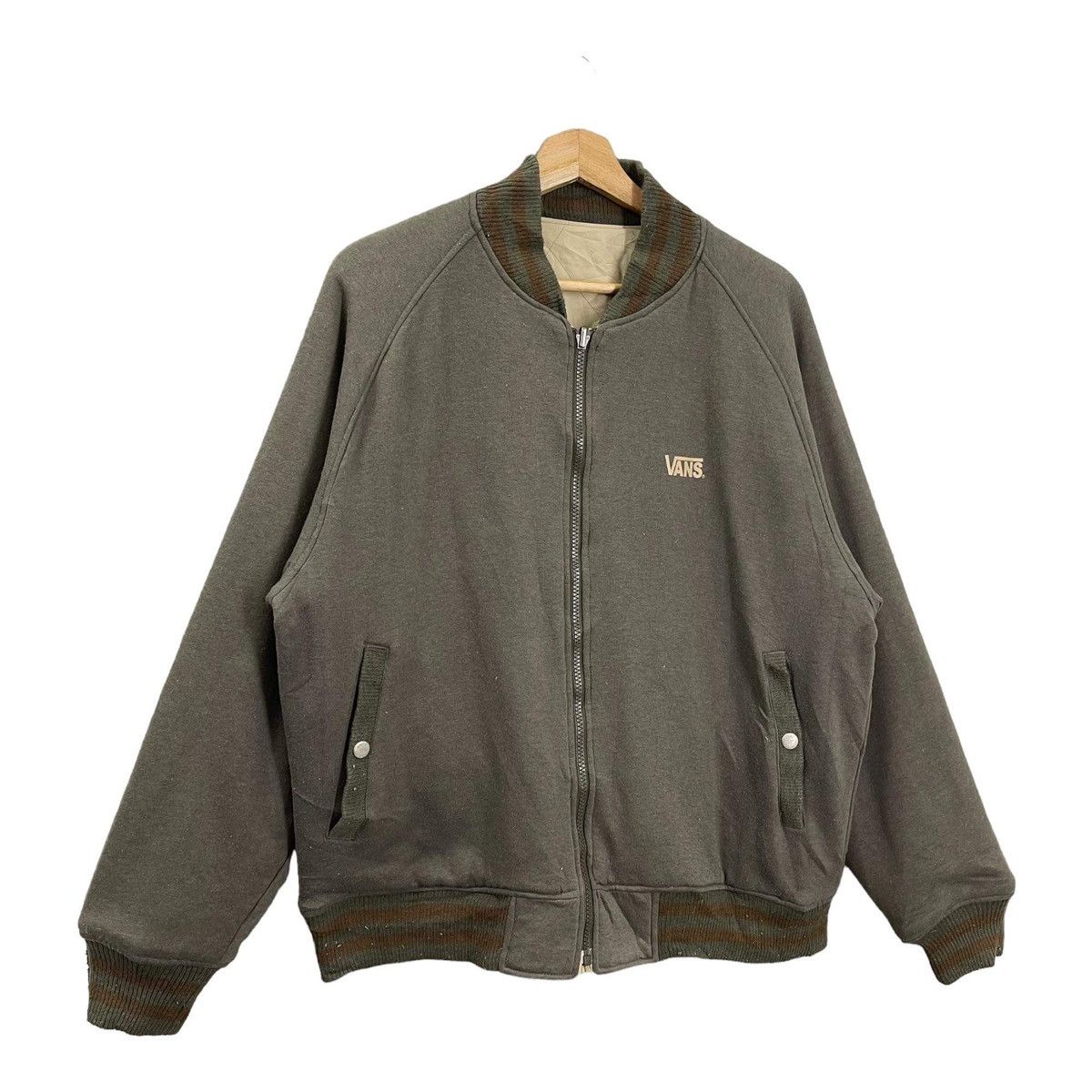 Japanese Brand × Van × Vintage Vintage Vans Reversible Jacket Size M Size US M / EU 48-50 / 2 - 7 Thumbnail