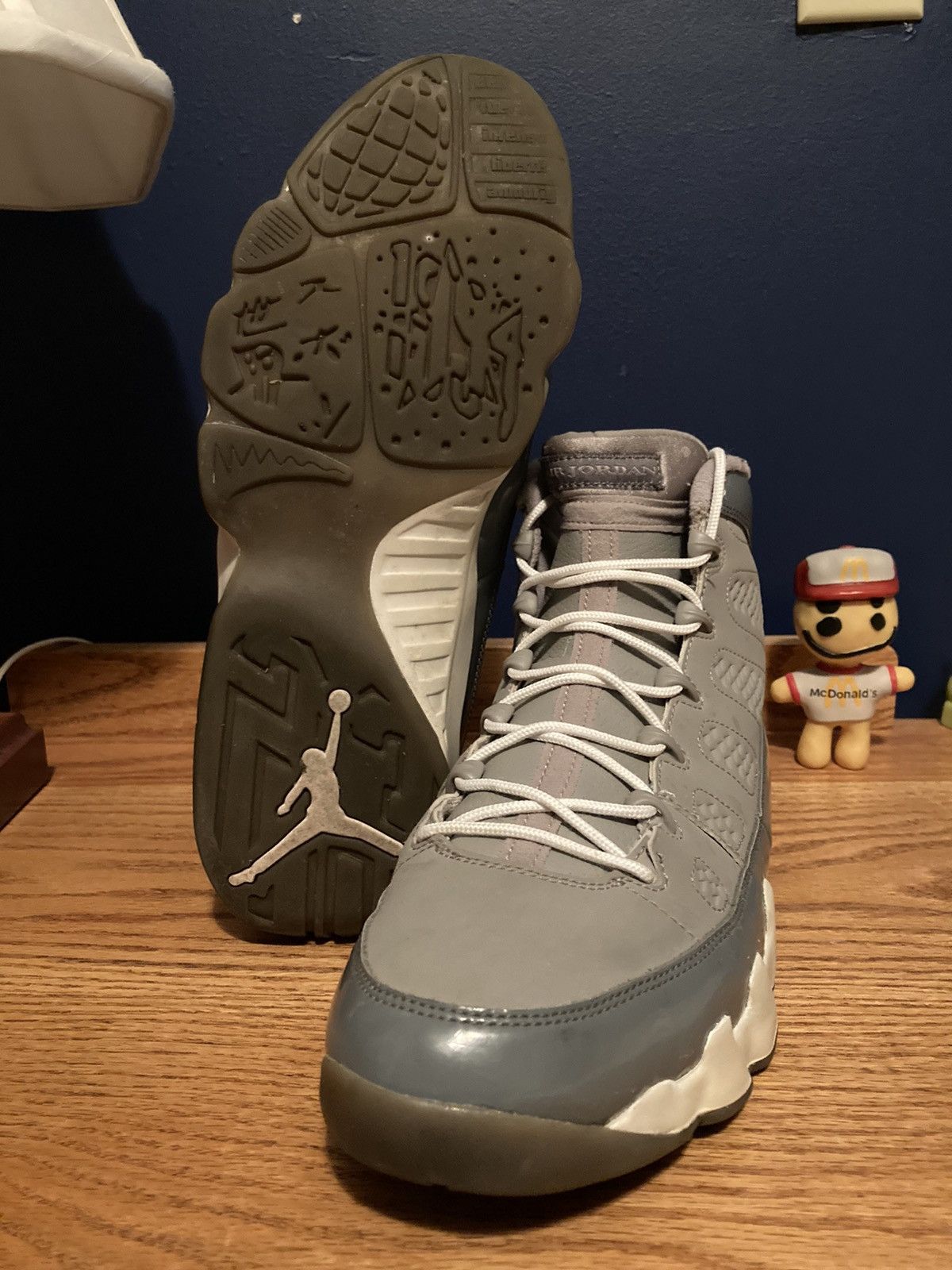 Air Jordan 9 Cool Grey (Retro IX) 2012
