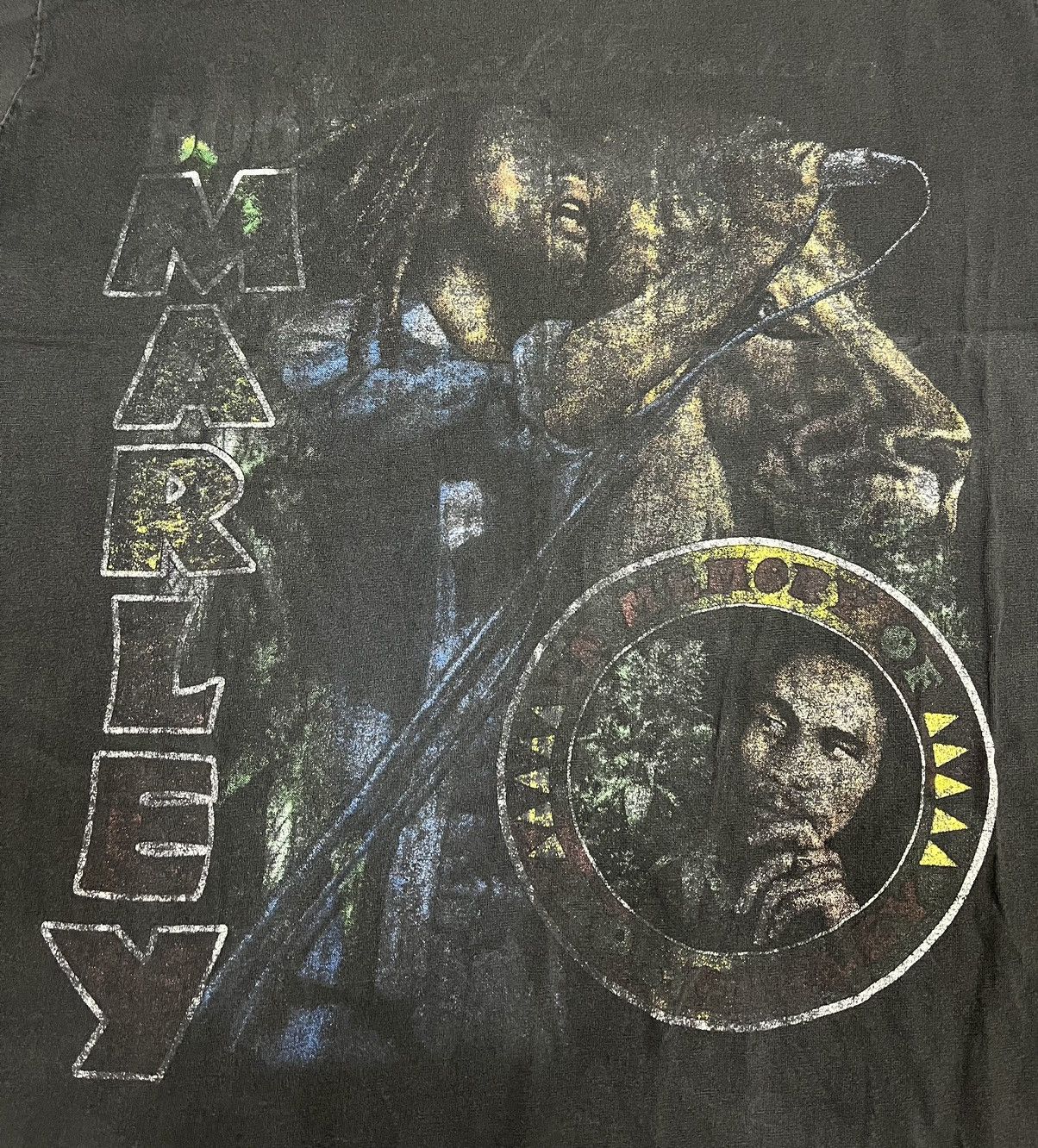Band Tees × Bob Marley × Vintage BOB MARLEY T Shirt Size US L / EU 52-54 / 3 - 3 Thumbnail