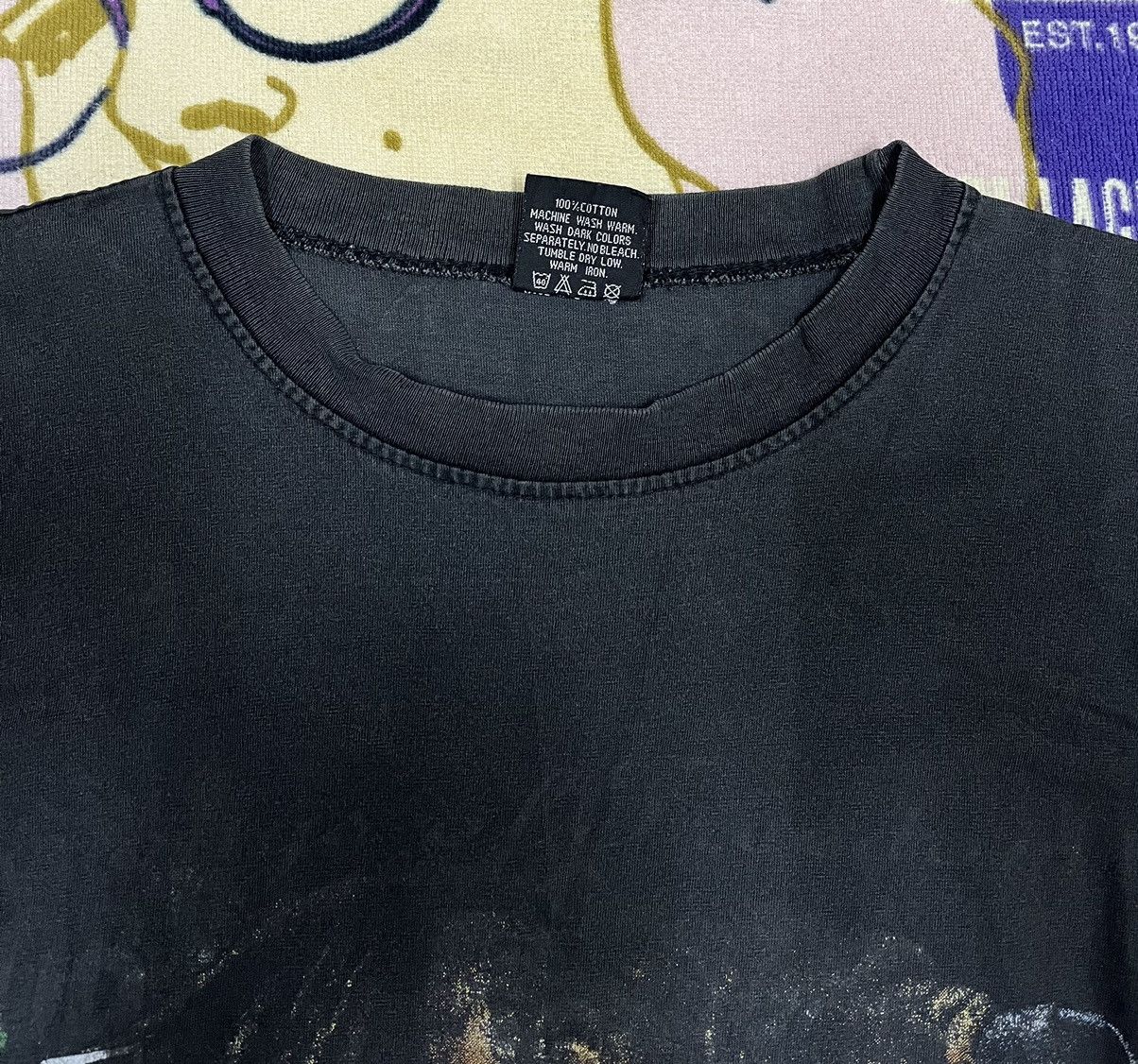 Band Tees × Bob Marley × Vintage BOB MARLEY T Shirt Size US L / EU 52-54 / 3 - 6 Thumbnail