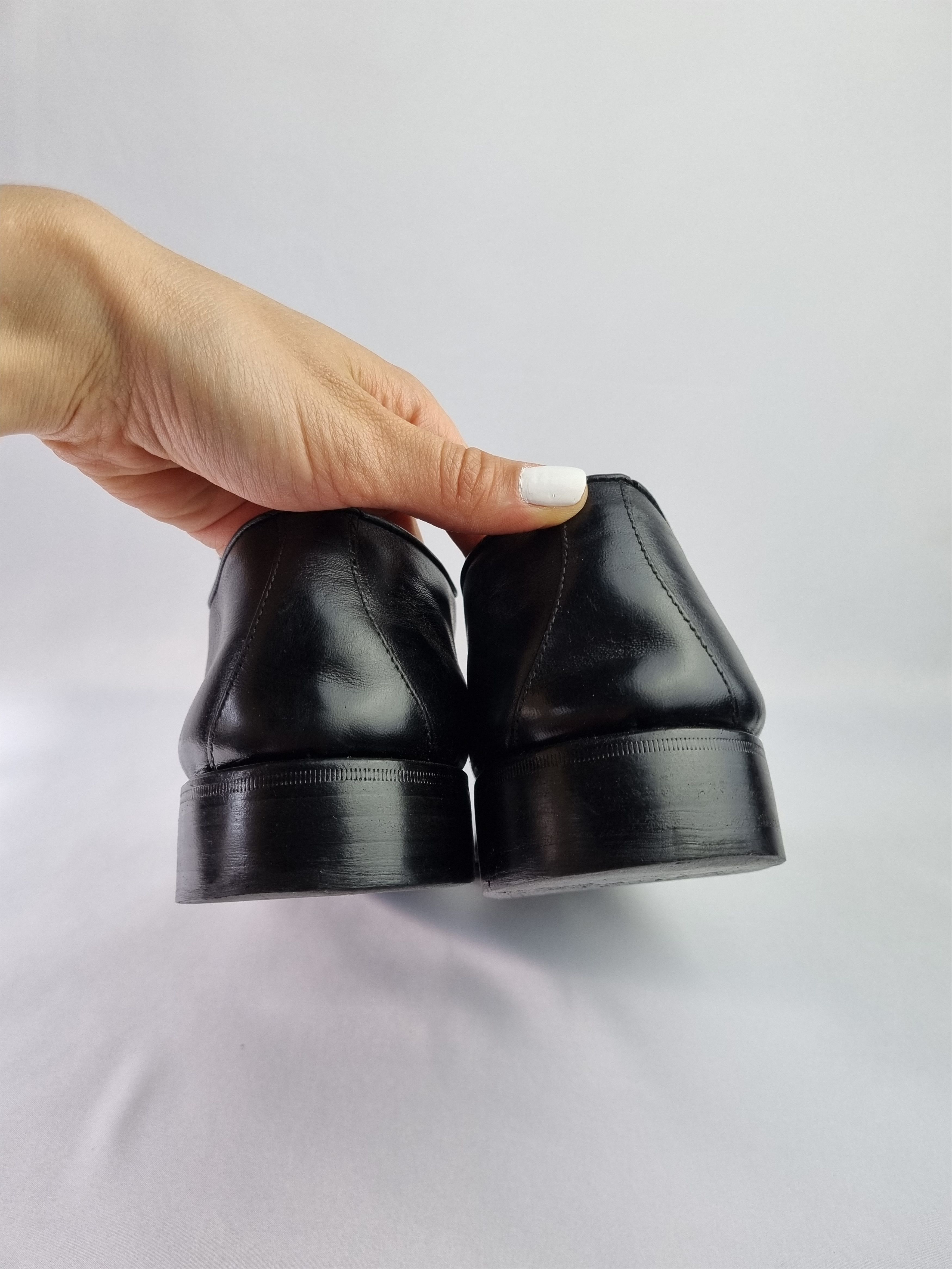 Alberto Fasciani × Seditionaries Alberto Fasciani Italian Hand Made Entirely Leather Shoes Size US 8 / EU 41 - 14 Thumbnail