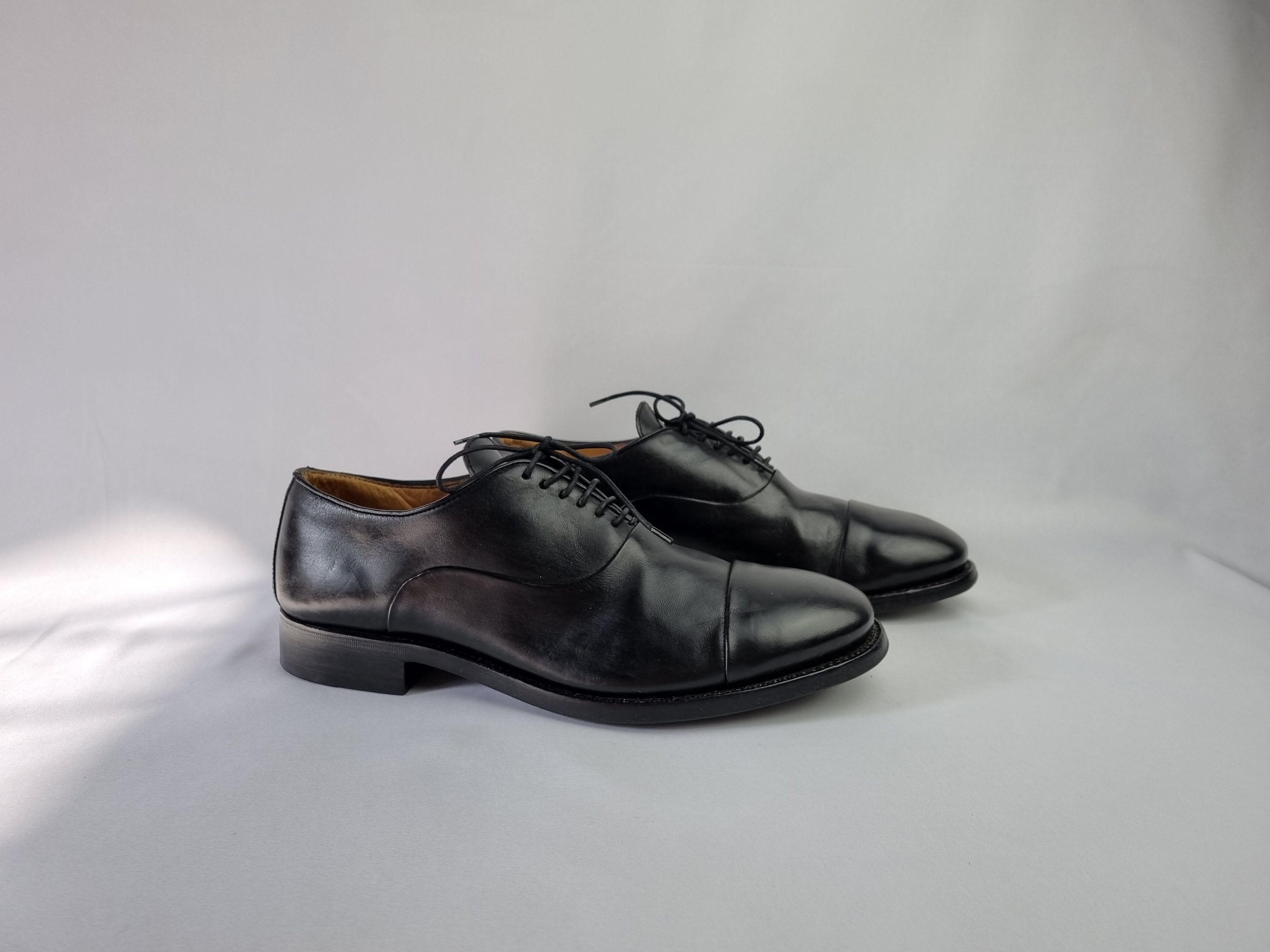 Alberto Fasciani × Seditionaries Alberto Fasciani Italian Hand Made Entirely Leather Shoes Size US 8 / EU 41 - 4 Thumbnail