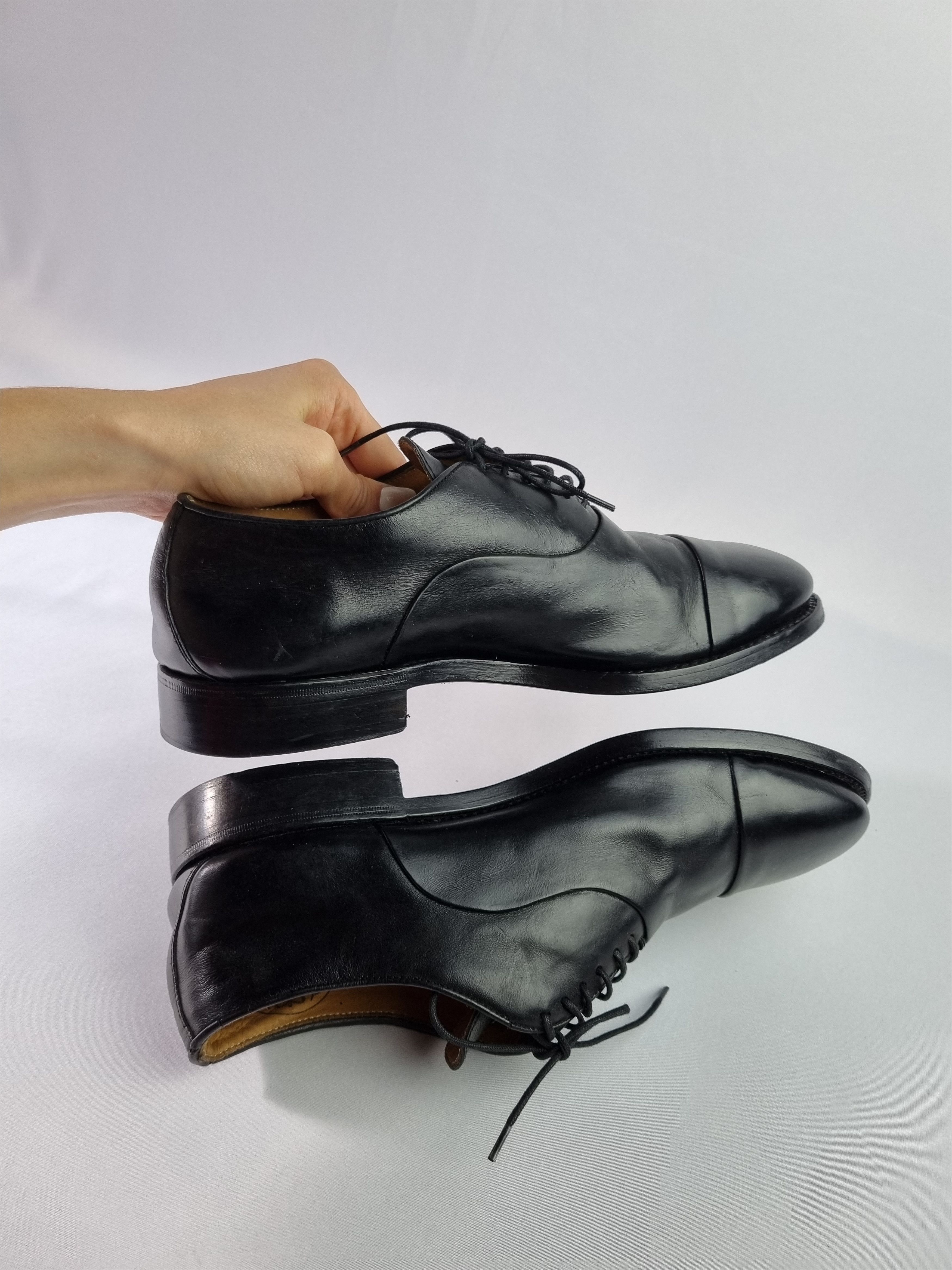 Alberto Fasciani × Seditionaries Alberto Fasciani Italian Hand Made Entirely Leather Shoes Size US 8 / EU 41 - 7 Thumbnail