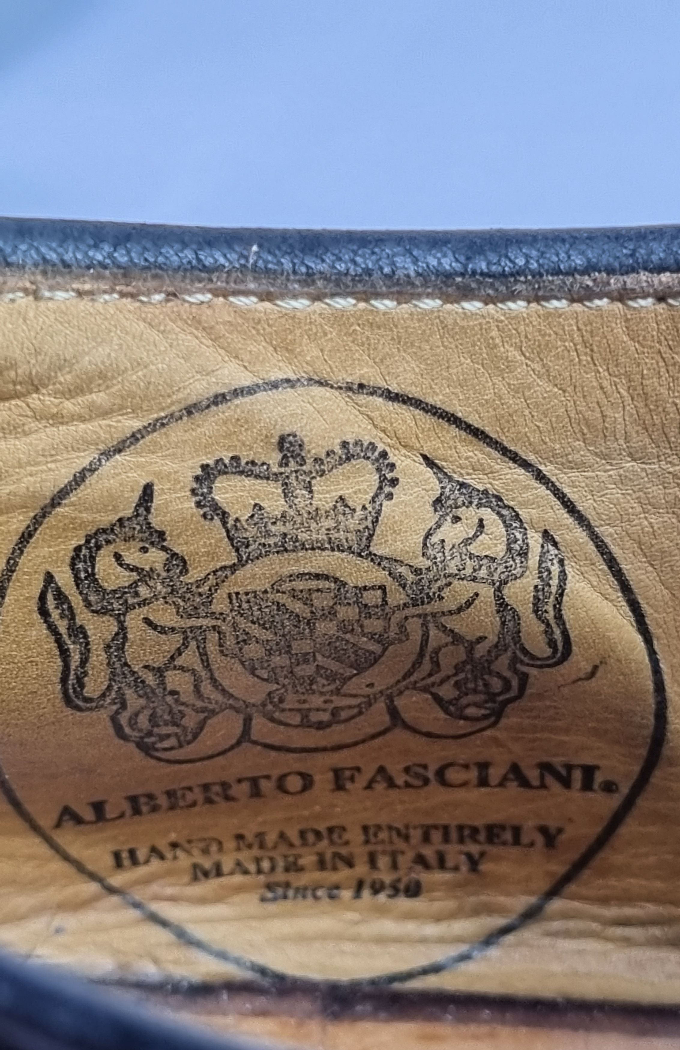 Alberto Fasciani × Seditionaries Alberto Fasciani Italian Hand Made Entirely Leather Shoes Size US 8 / EU 41 - 13 Thumbnail