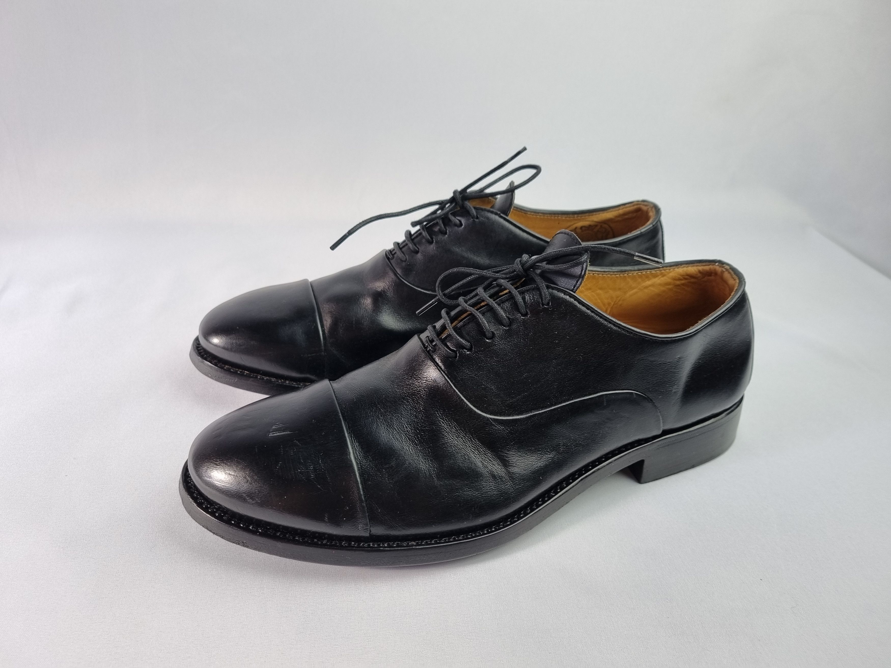 Alberto Fasciani × Seditionaries Alberto Fasciani Italian Hand Made Entirely Leather Shoes Size US 8 / EU 41 - 6 Thumbnail