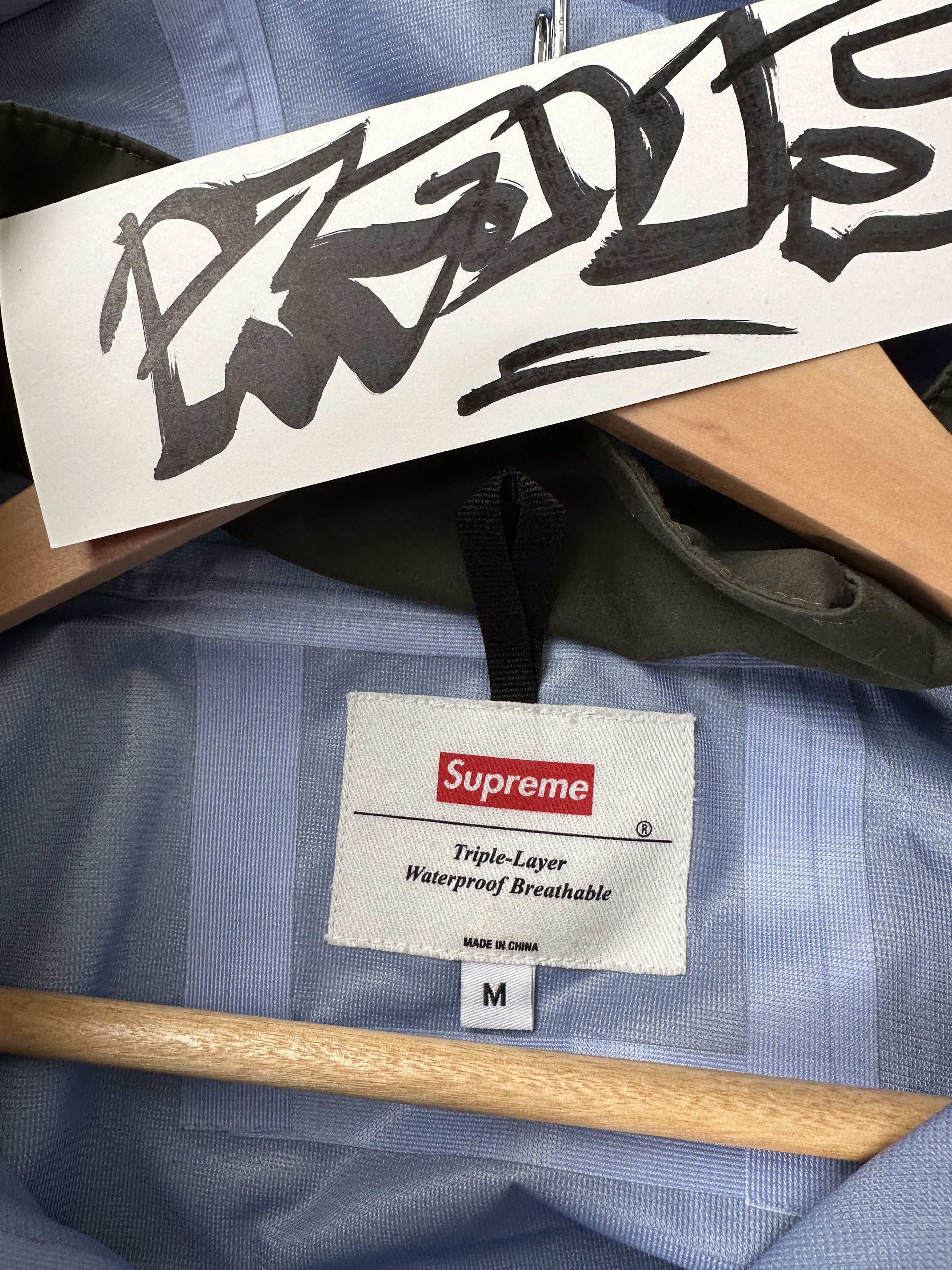 Supreme Supreme Taped Seam Pullover Olive Medium F/W 15 Size US M / EU 48-50 / 2 - 3 Thumbnail