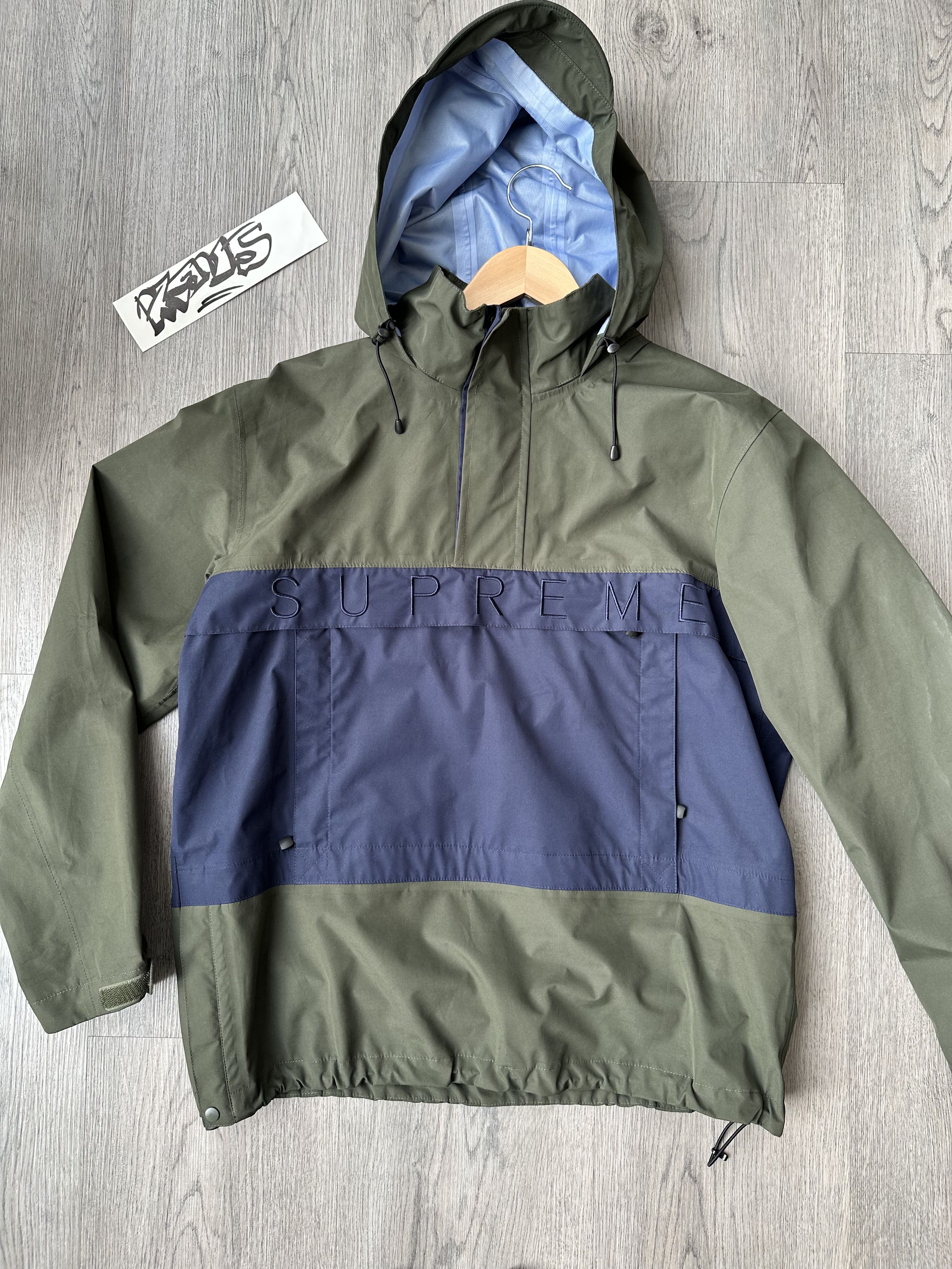 Supreme Supreme 3M Reflective Repeat Taped Seam Jacket | Grailed