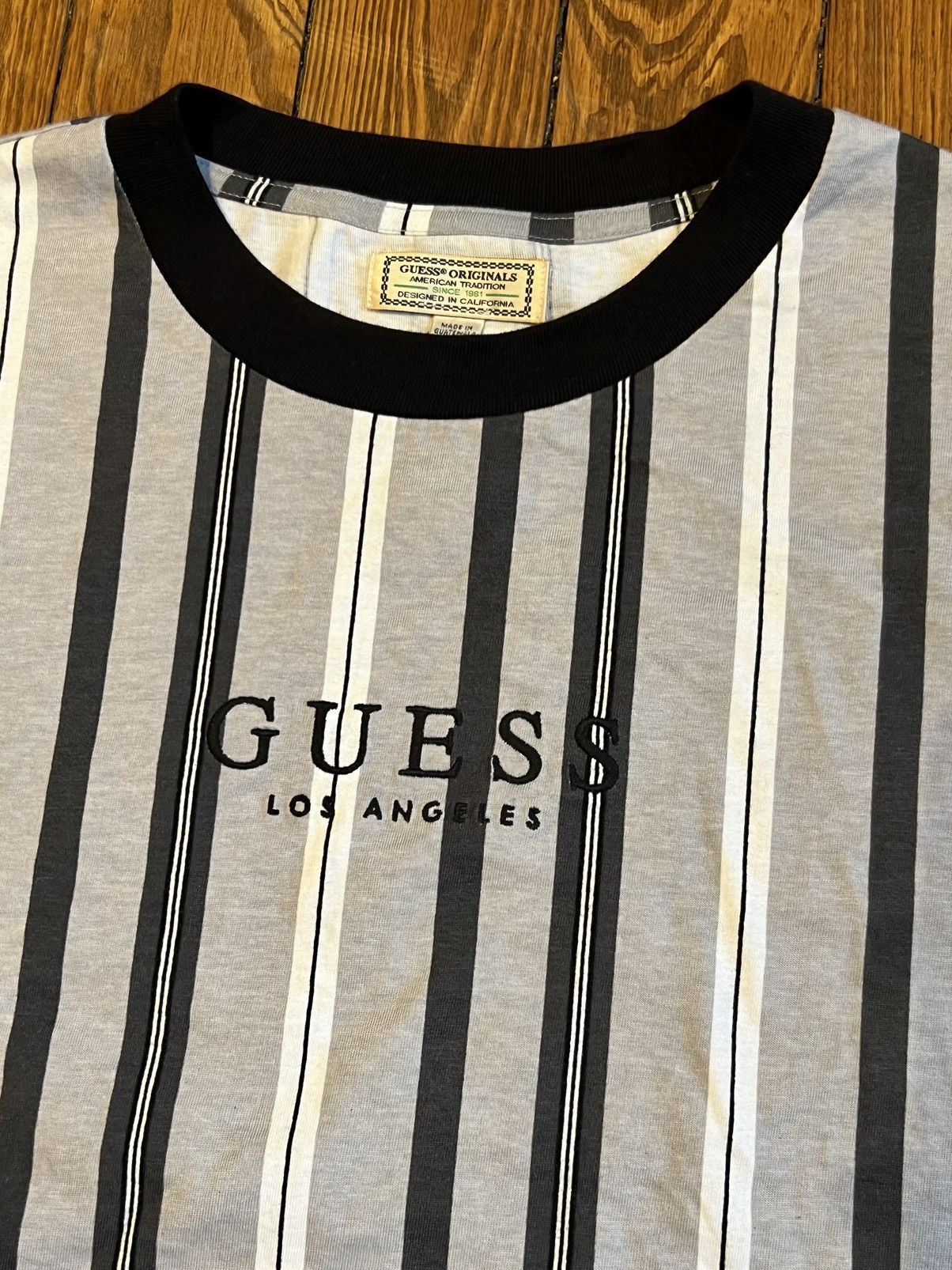 Vintage Vintage Guess Striped Shirt | Grailed