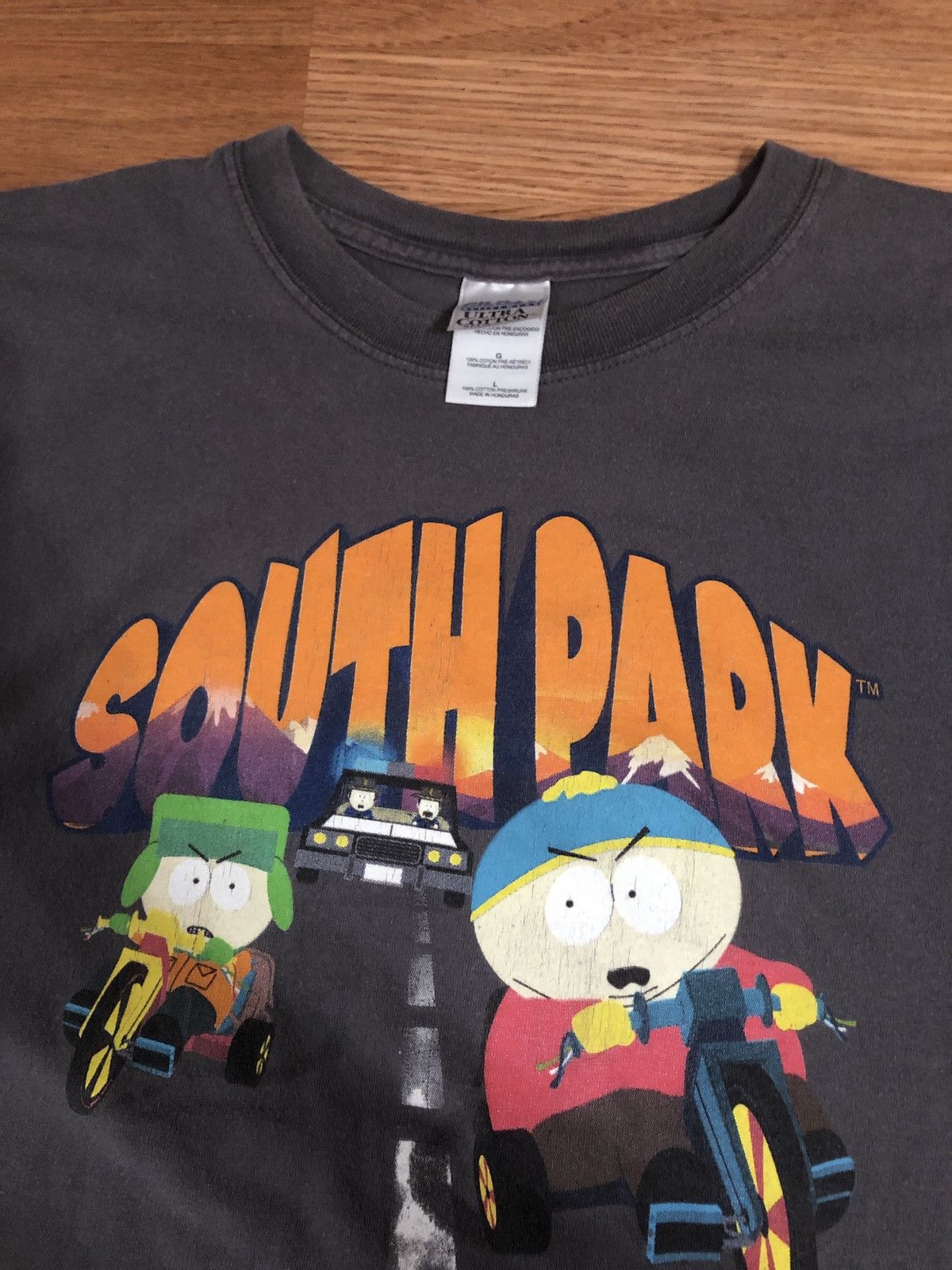 Vintage Vintage Y2K South Park Cartman & Kyle Tricycle t shirt Grailed