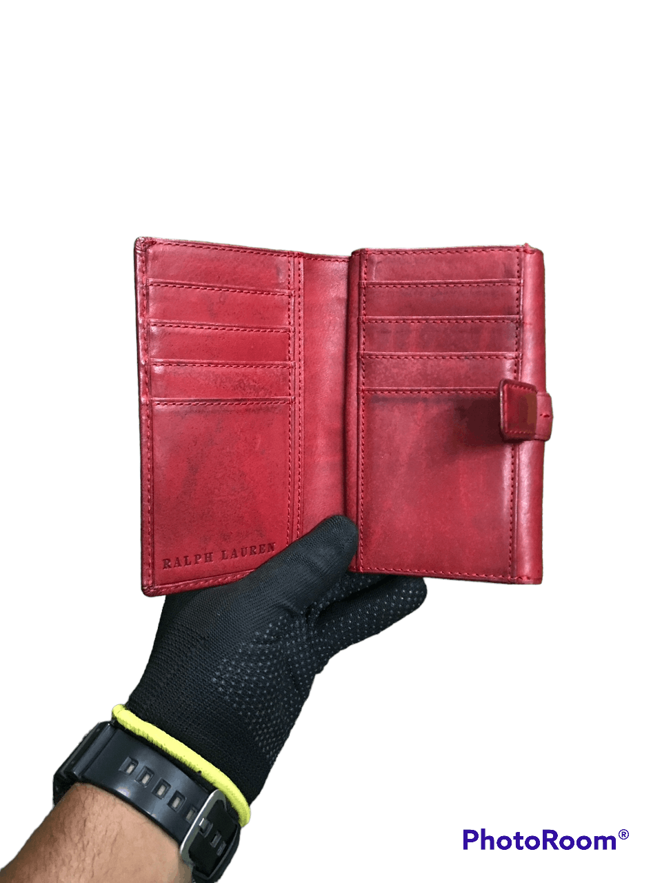 Leather × Ralph Lauren Ralph Lauren Leather Wallet (unisex) Size ONE SIZE - 4 Thumbnail