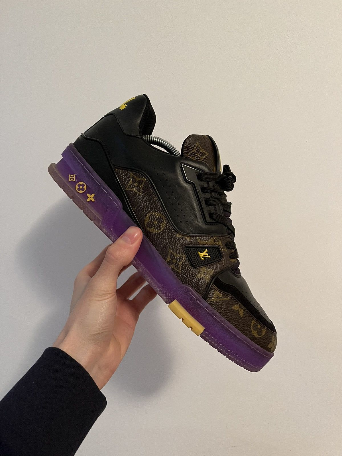 Louis Vuitton Purple Monogram Trainers 🔥 : r/Sneakers