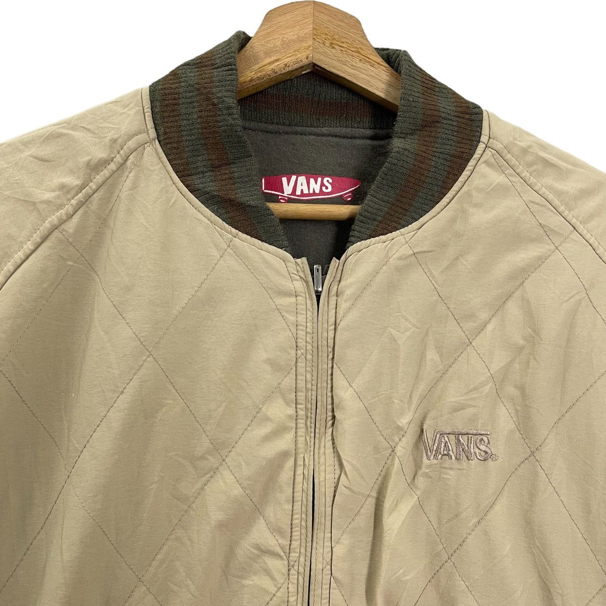 Vans Vintage Vans Of The Wall Reversible Jacket Size M Size US M / EU 48-50 / 2 - 8 Thumbnail