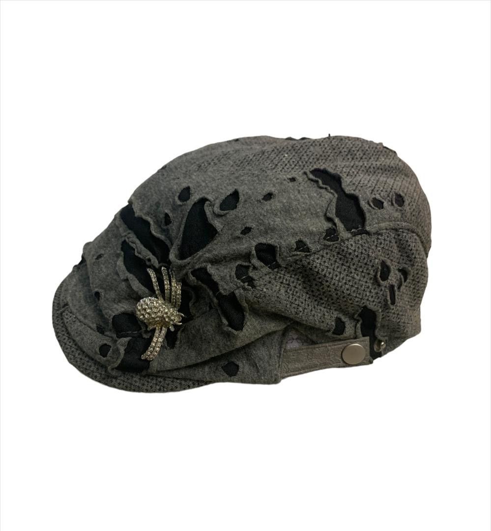 Spider Web Flat Cap