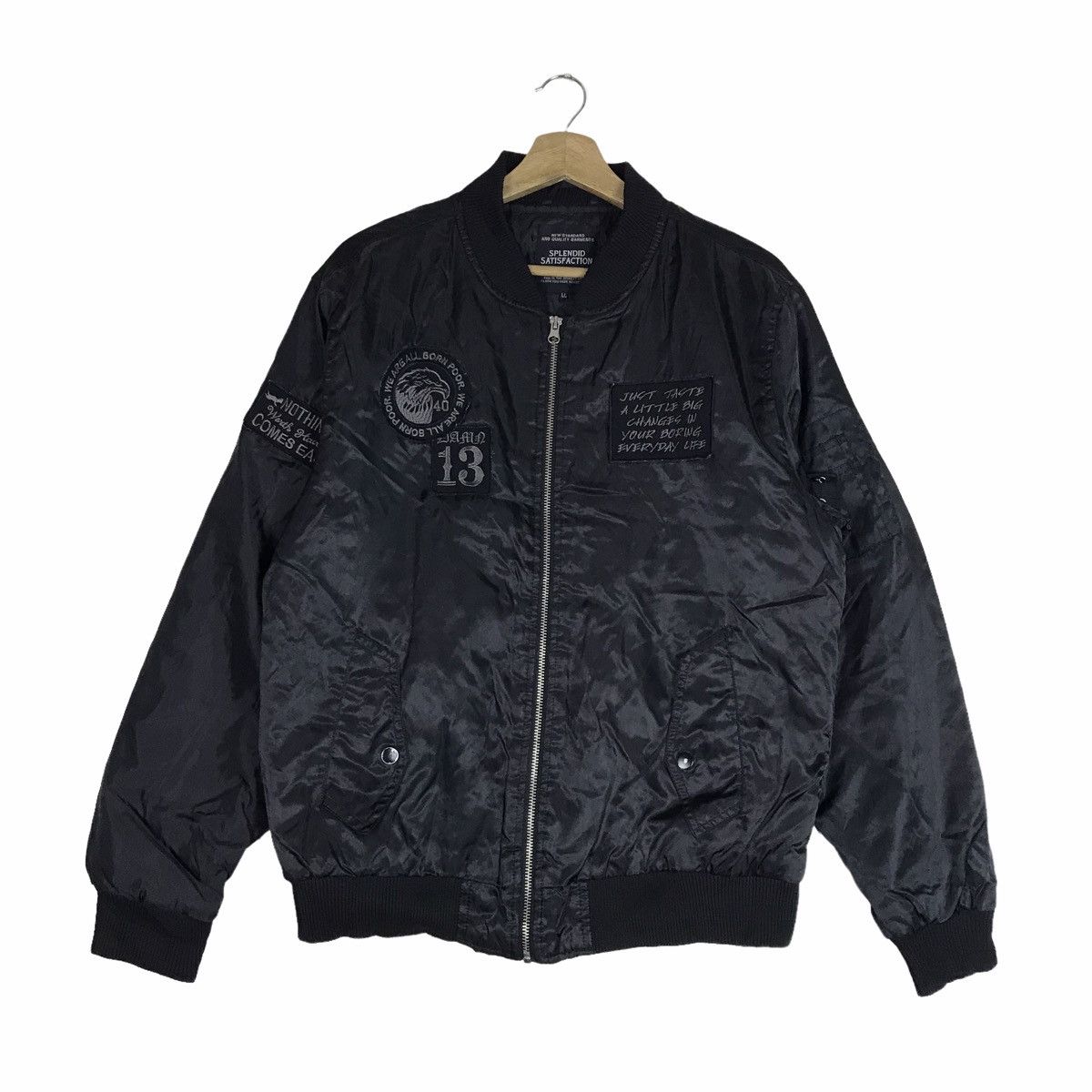 Japanese Brand SPLENDID SATISFACTION With Patches Flight