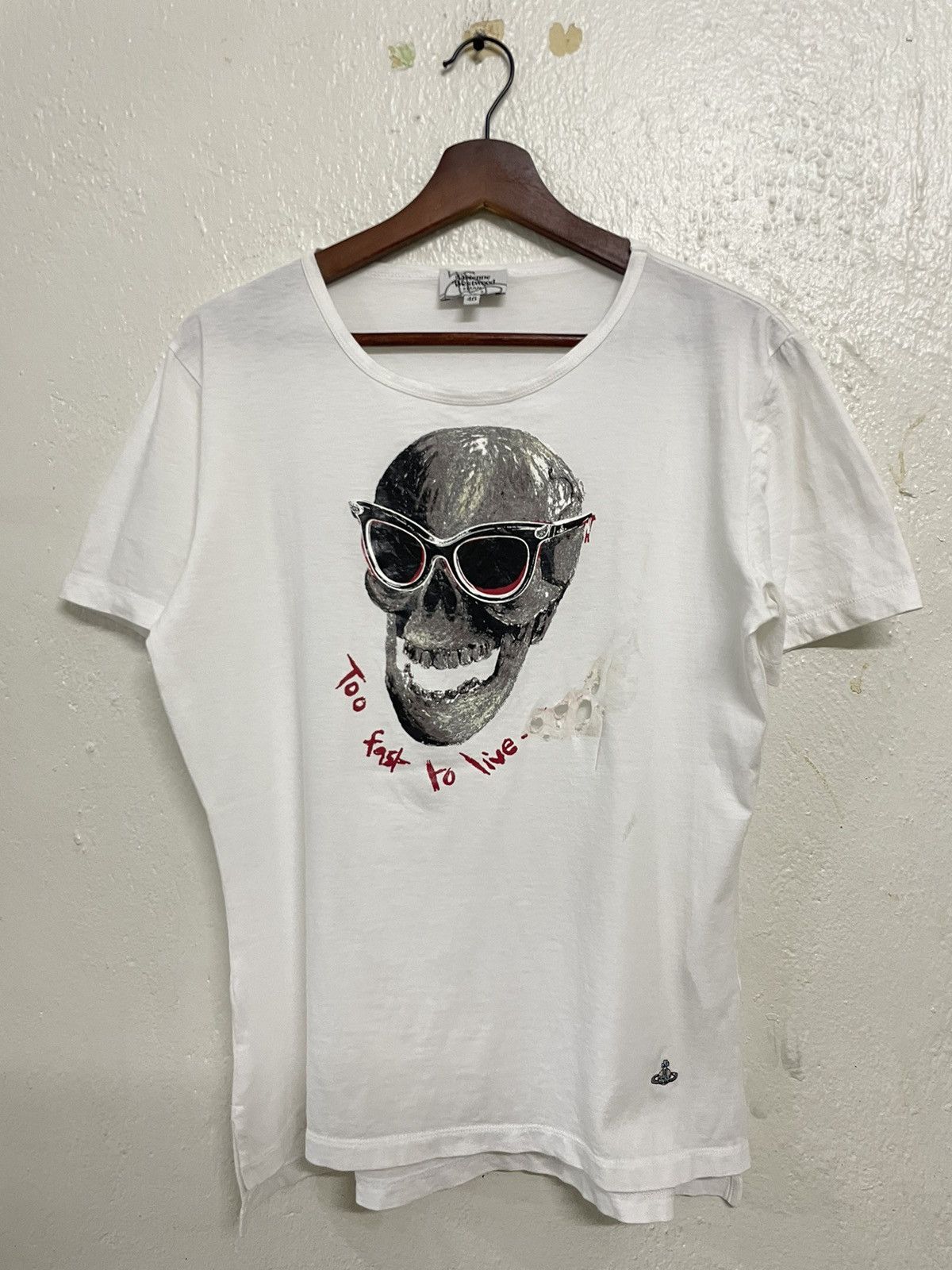 Vivienne Westwood Vivienne Westwood Skull Tee Size US M / EU 48-50 / 2 - 1 Thumbnail