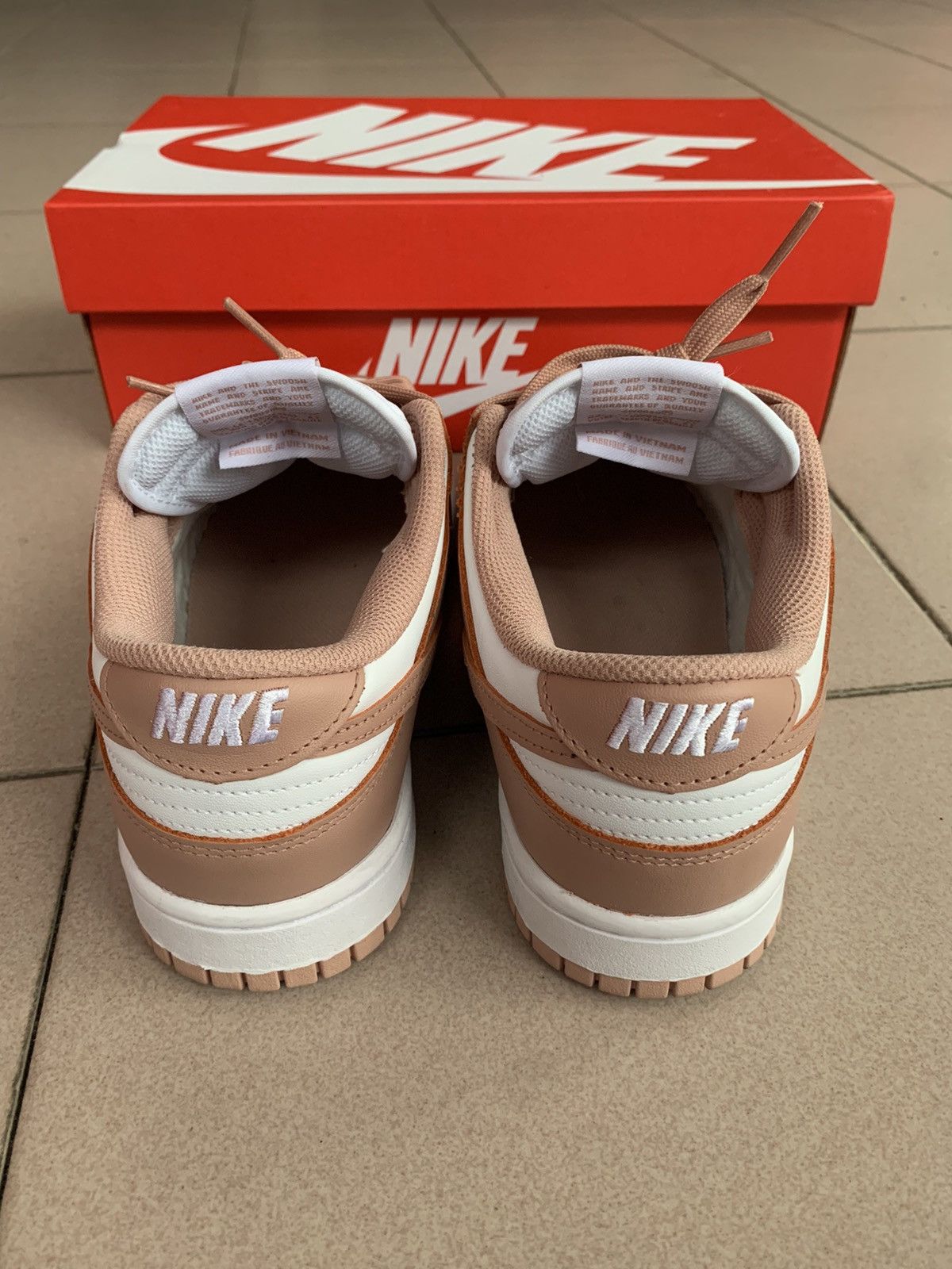 Nike Nike Dunk Low Rose Whisper W Size US 8.5 / IT 38.5 - 3 Thumbnail