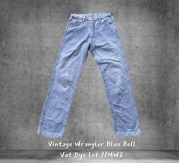 Vintage Wrangler Blue Bell Vintage Lot 11MWZ aging Denim | Grailed