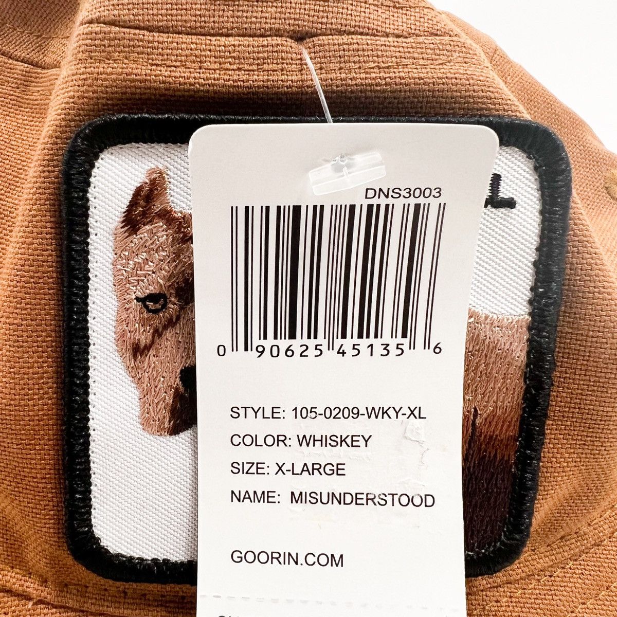 Goorin Bros. Goorin Bros. Pitbull Dog Misunderstood Brown Bucket Hat Size ONE SIZE - 11 Thumbnail