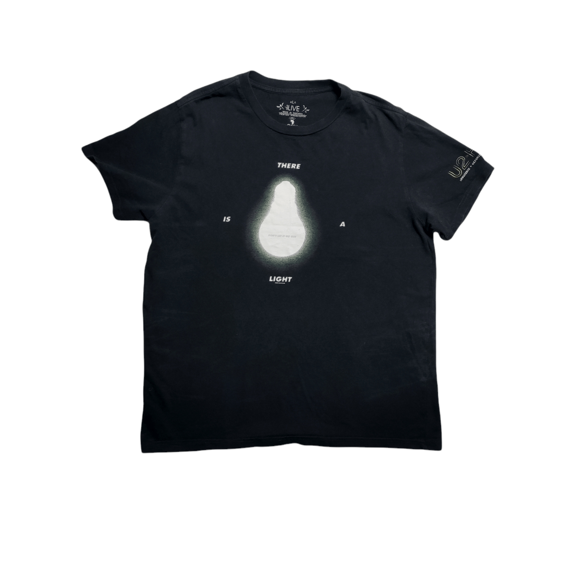 Vintage U2 There is a light Tour t-shirt, size L Size US L / EU 52-54 / 3 - 1 Thumbnail