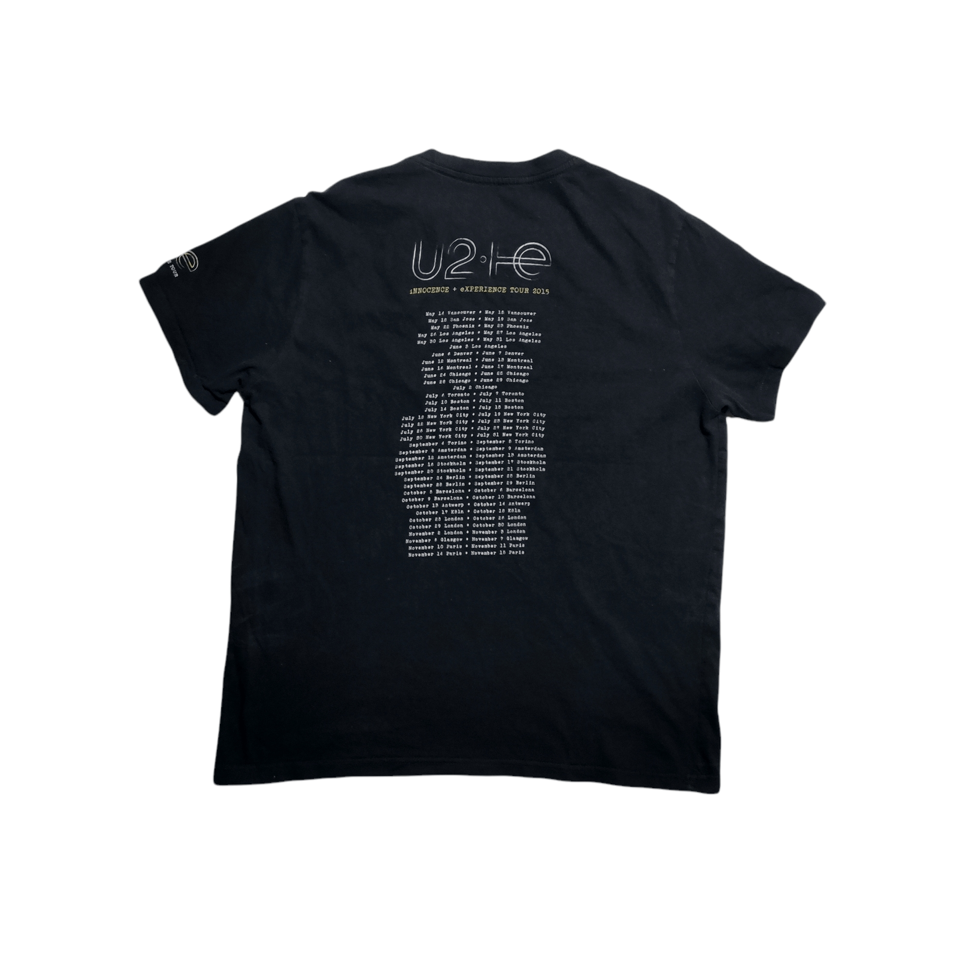 Vintage U2 There is a light Tour t-shirt, size L Size US L / EU 52-54 / 3 - 3 Thumbnail