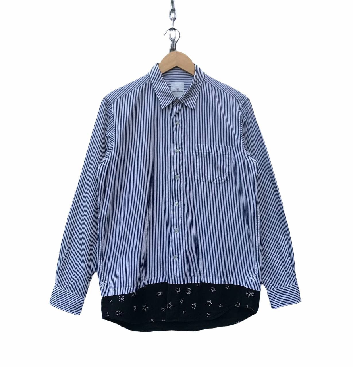 uniform experiment Sophnet Uniform Experiment Vertical Stripe Button Ups Shirt Size US M / EU 48-50 / 2 - 1 Thumbnail