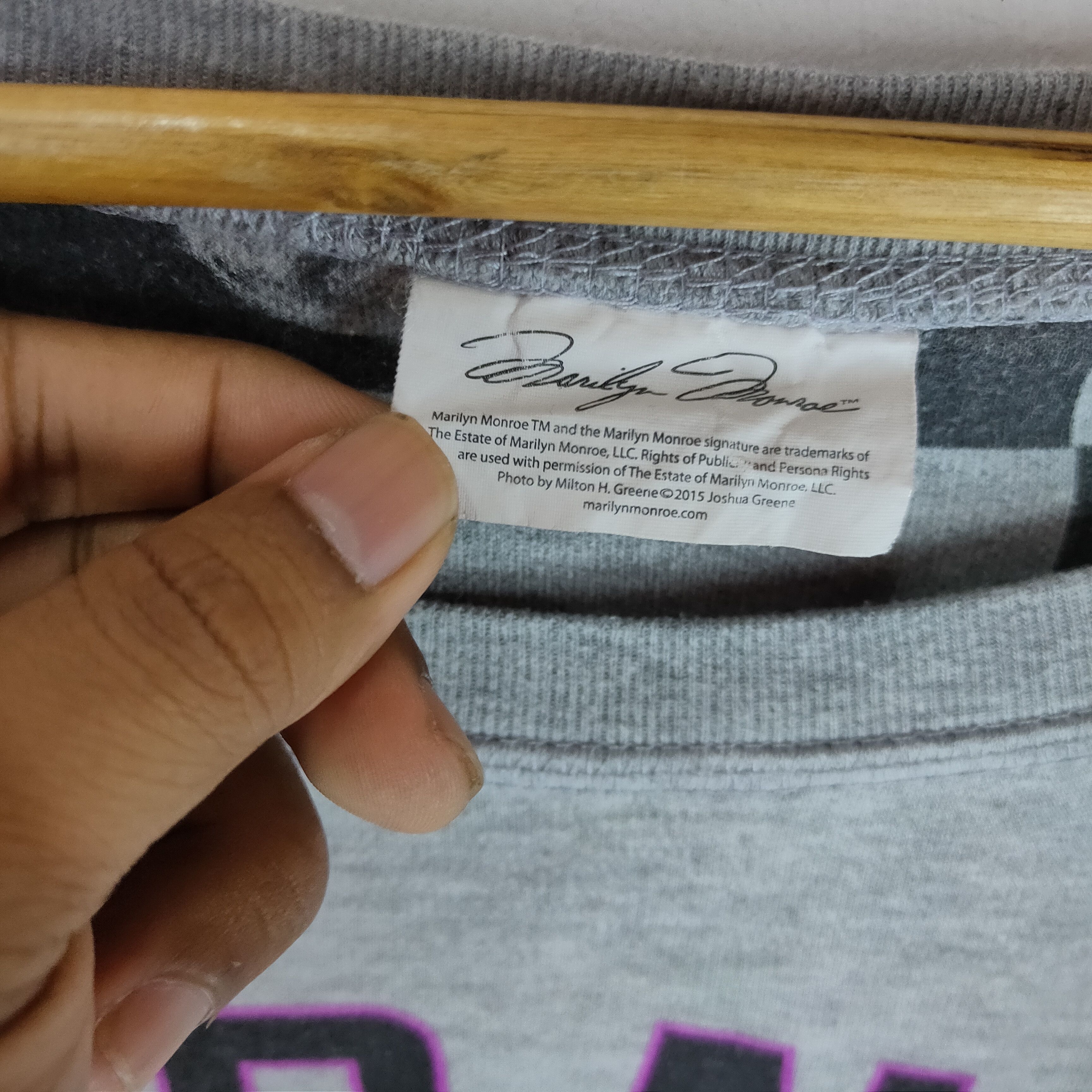 Other MARILYN MONROE REVERSIBLE Full Print Lightweight Sweatshirt Size US L / EU 52-54 / 3 - 4 Thumbnail