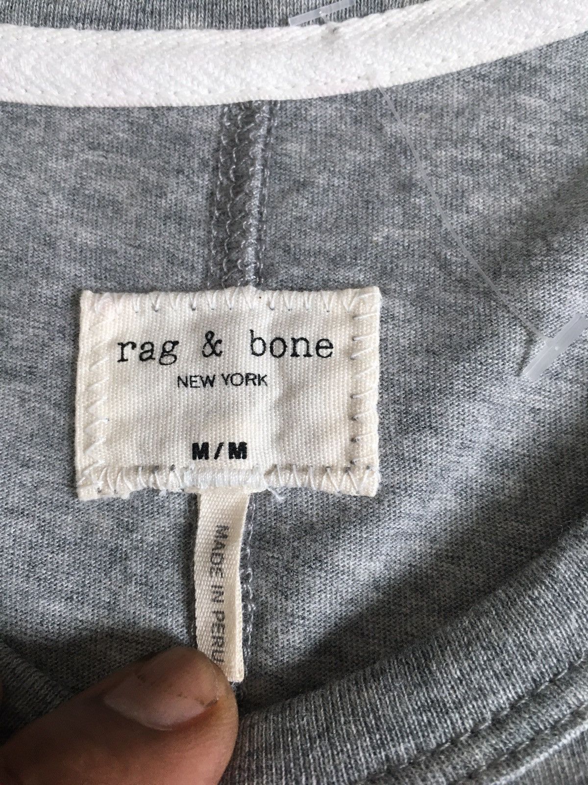 Rag & Bone RAG & BONE LONG SLEEVE PLAIN TEE Size US M / EU 48-50 / 2 - 4 Thumbnail