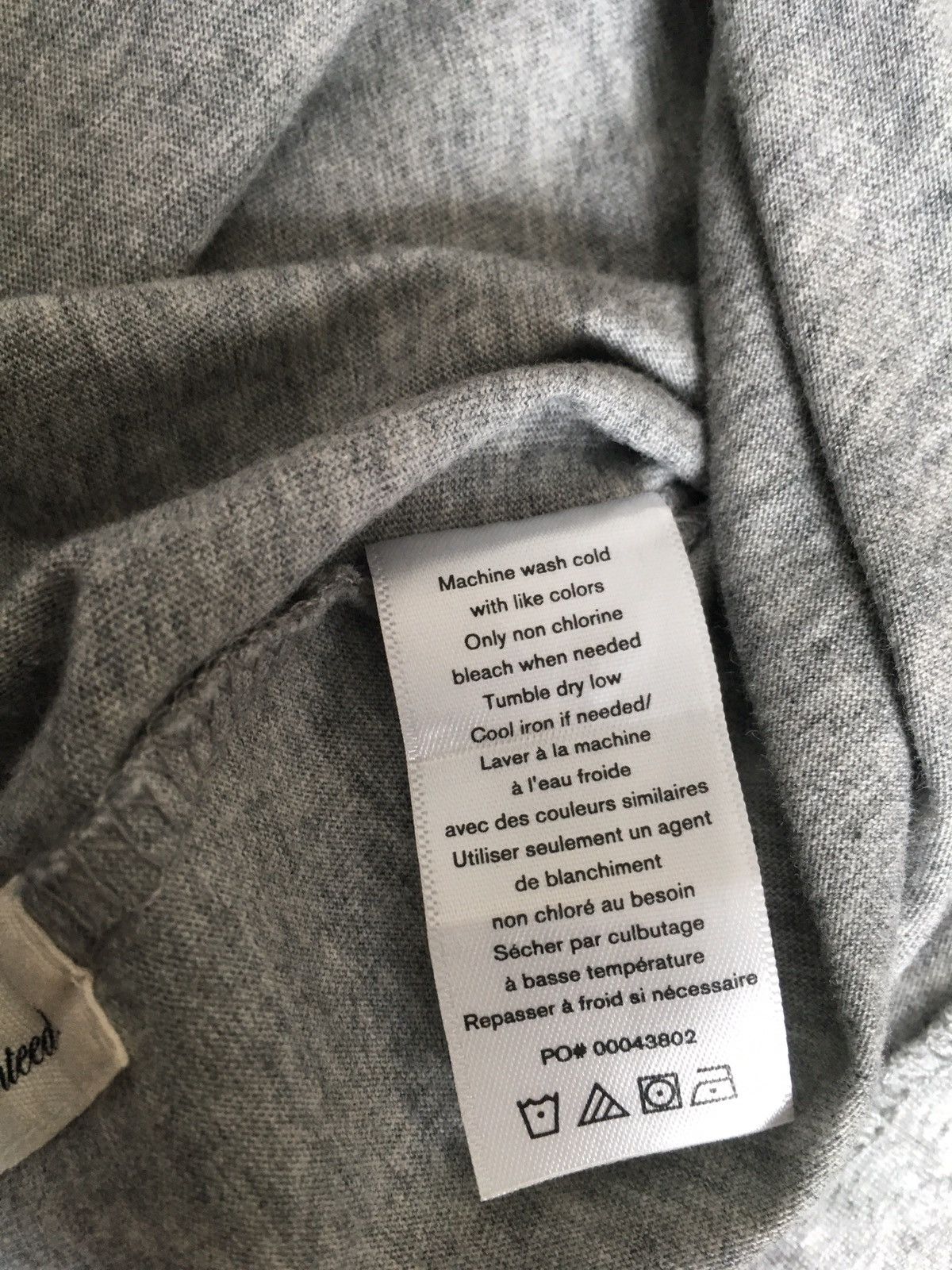 Rag & Bone RAG & BONE LONG SLEEVE PLAIN TEE Size US M / EU 48-50 / 2 - 8 Thumbnail