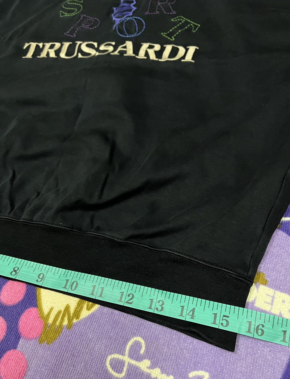 Trussardi TRUSSARDI SPORT Big Logo Swearshirts Size US L / EU 52-54 / 3 - 13 Thumbnail