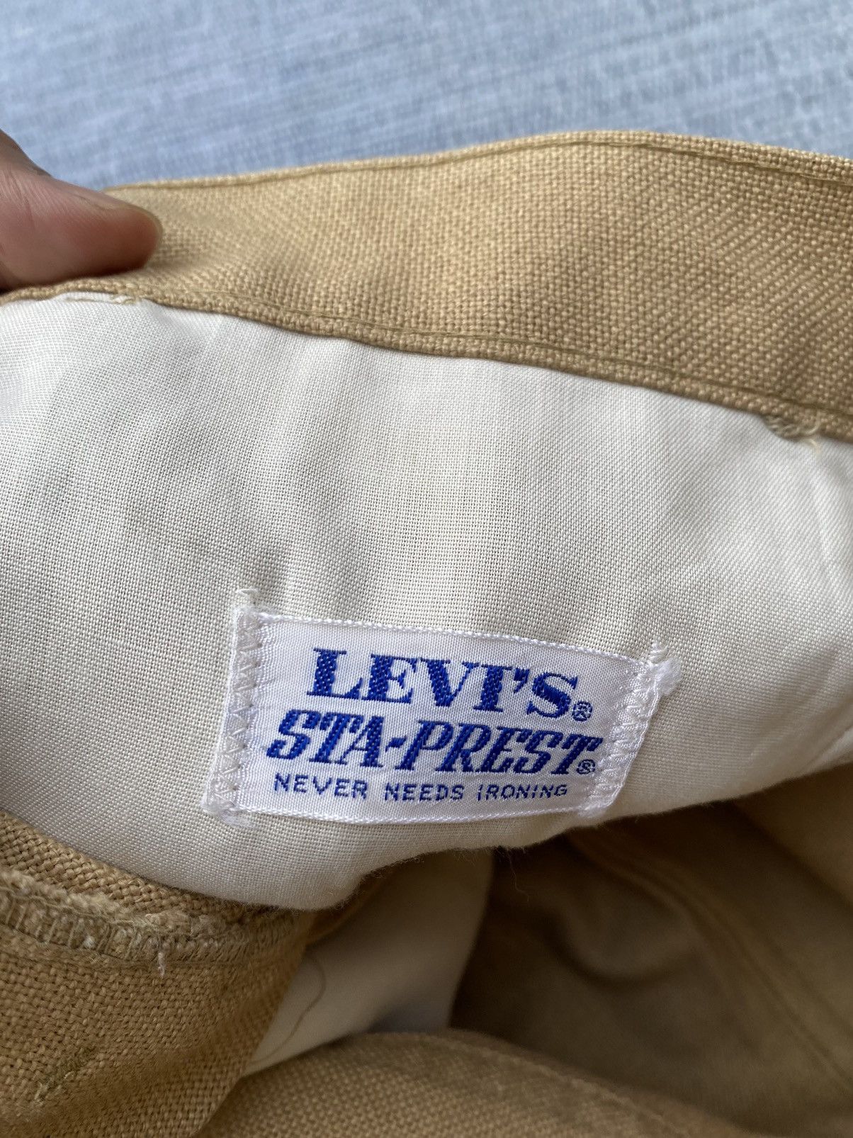 Levi's vintage 70s sta press big E #56 Size US 28 / EU 44 - 3 Thumbnail