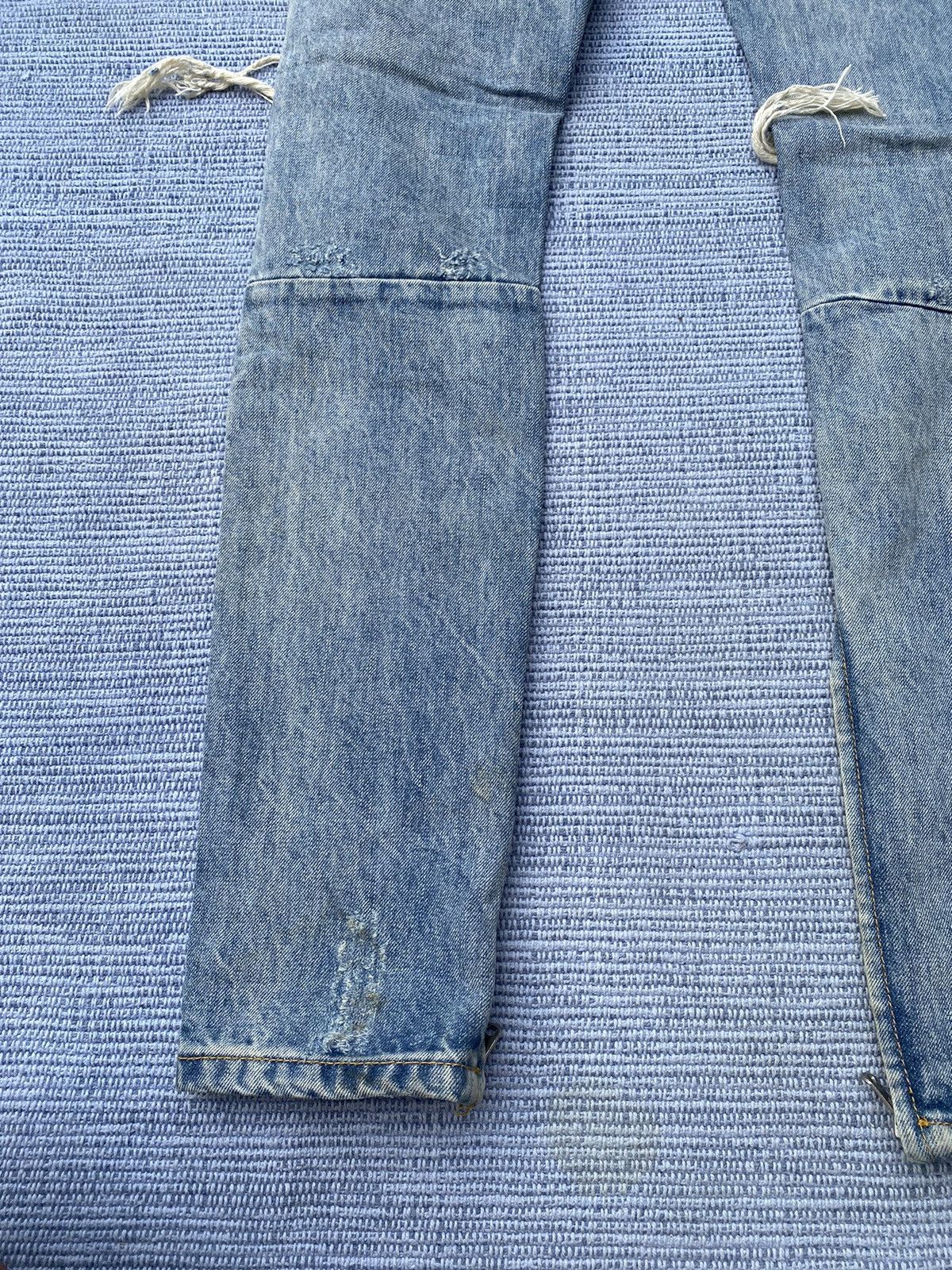 Japanese Brand ripped jeans by mnml Size US 30 / EU 46 - 11 Thumbnail