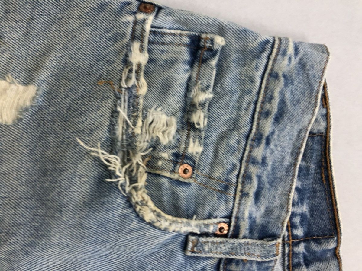 Levi's Vintage Levi’s 505 Distressed Denim Jeans Size US 32 / EU 48 - 10 Thumbnail