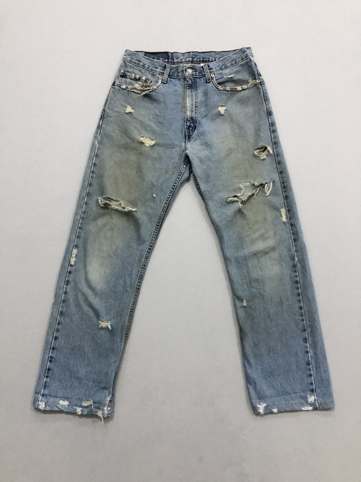 Levi's Vintage Levi’s 505 Distressed Denim Jeans Size US 32 / EU 48 - 1 Thumbnail