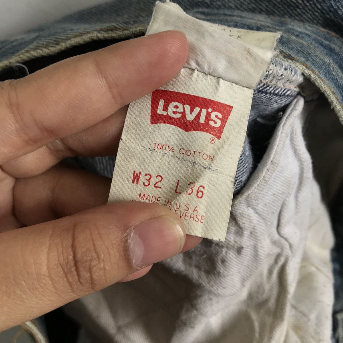 Levi's Levis 501xx Distressed Jeans Denim Size US 31 - 12 Thumbnail